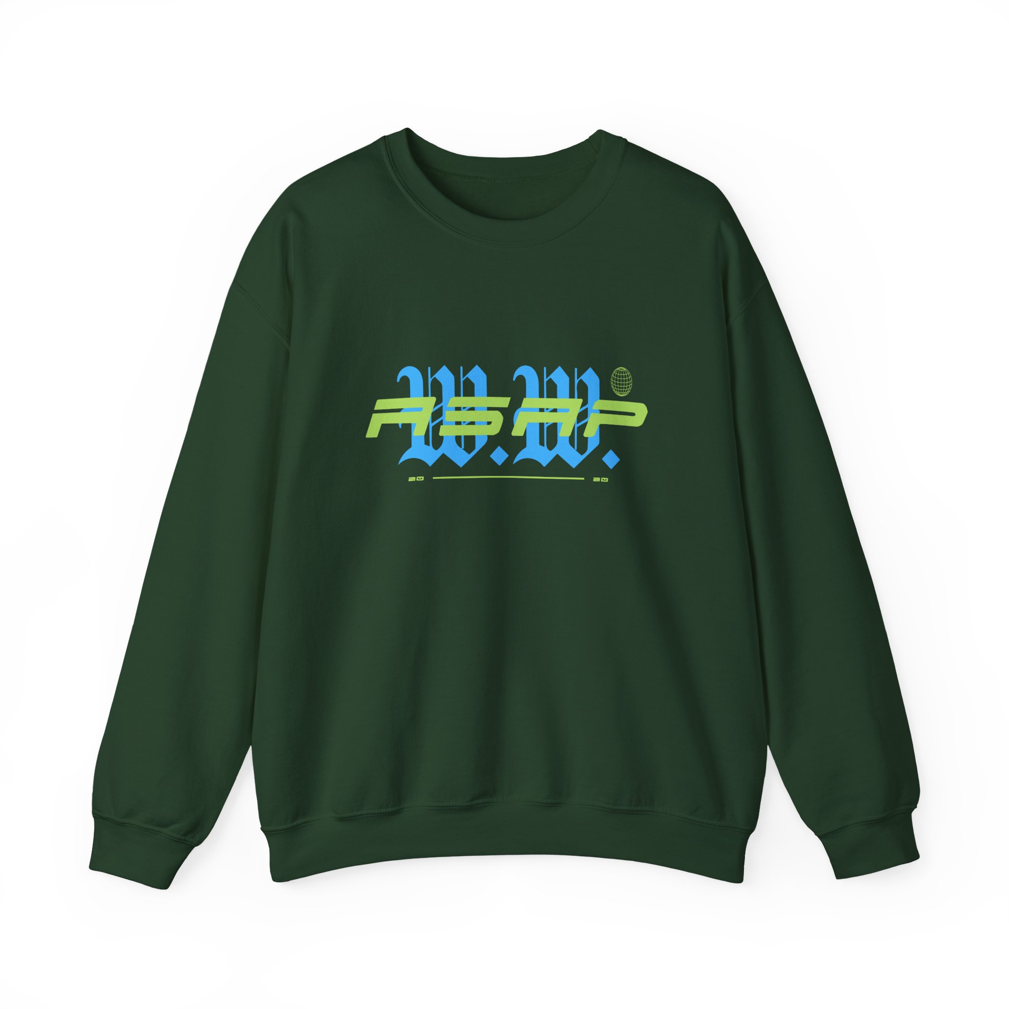 Asap Mob Worldwide Unisex Heavy Blendâ„¢ Crewneck Sweatshirt