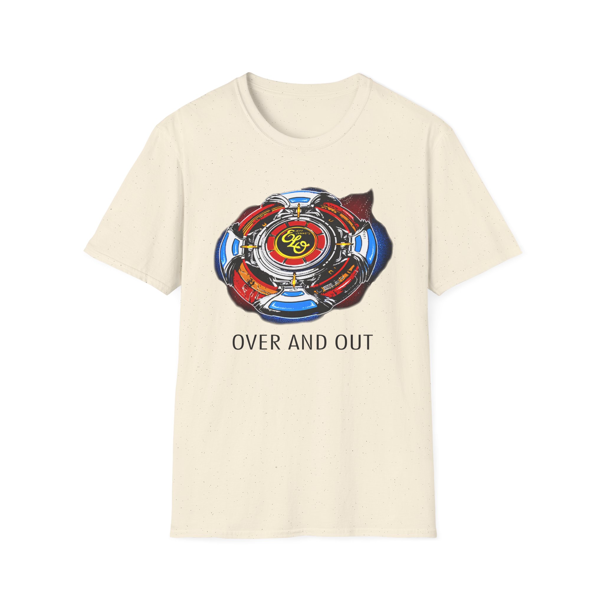 Elo Over and Out Spaceship Unisex Softstyle T-Shirt