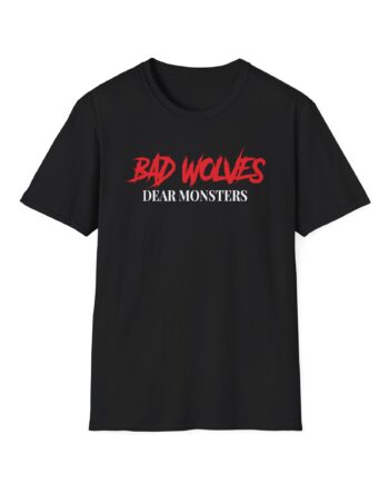 Bad Wolves Dear Monsters Album Unisex Softstyle T-Shirt