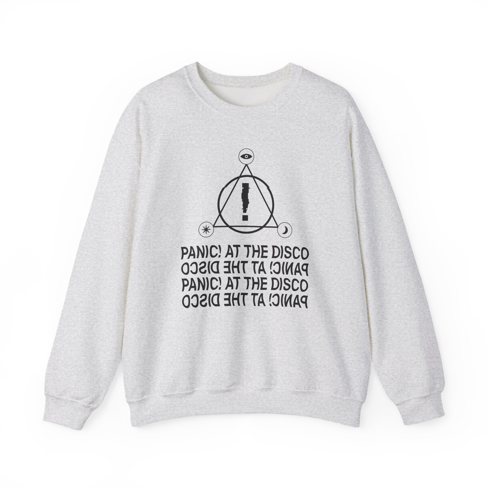 Panic at the Disco Stacked Wave Logo Unisex Heavy Blendâ„¢ Crewneck Sweatshirt