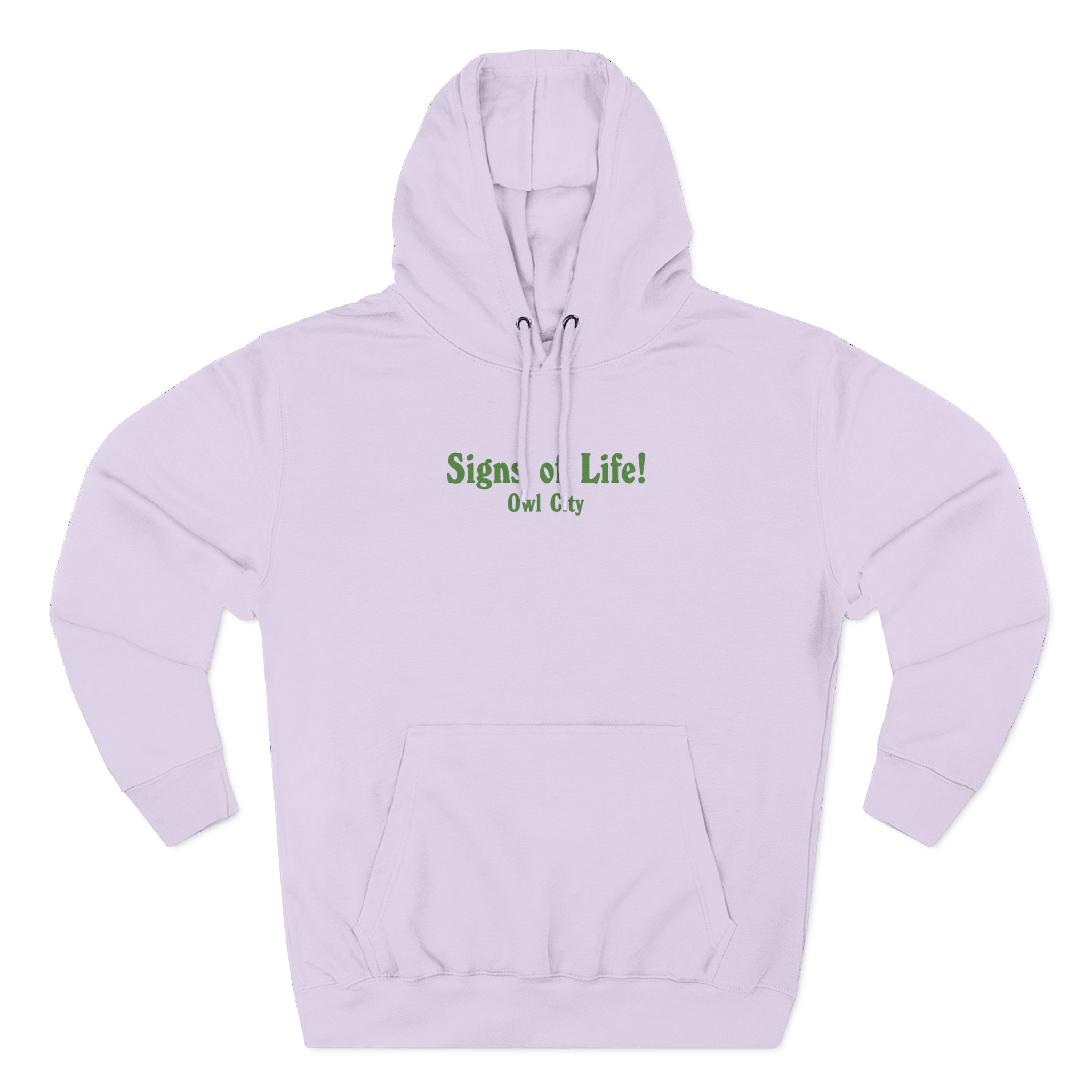 Owl City Signs of Life Three-Panel Fleece Hoodie