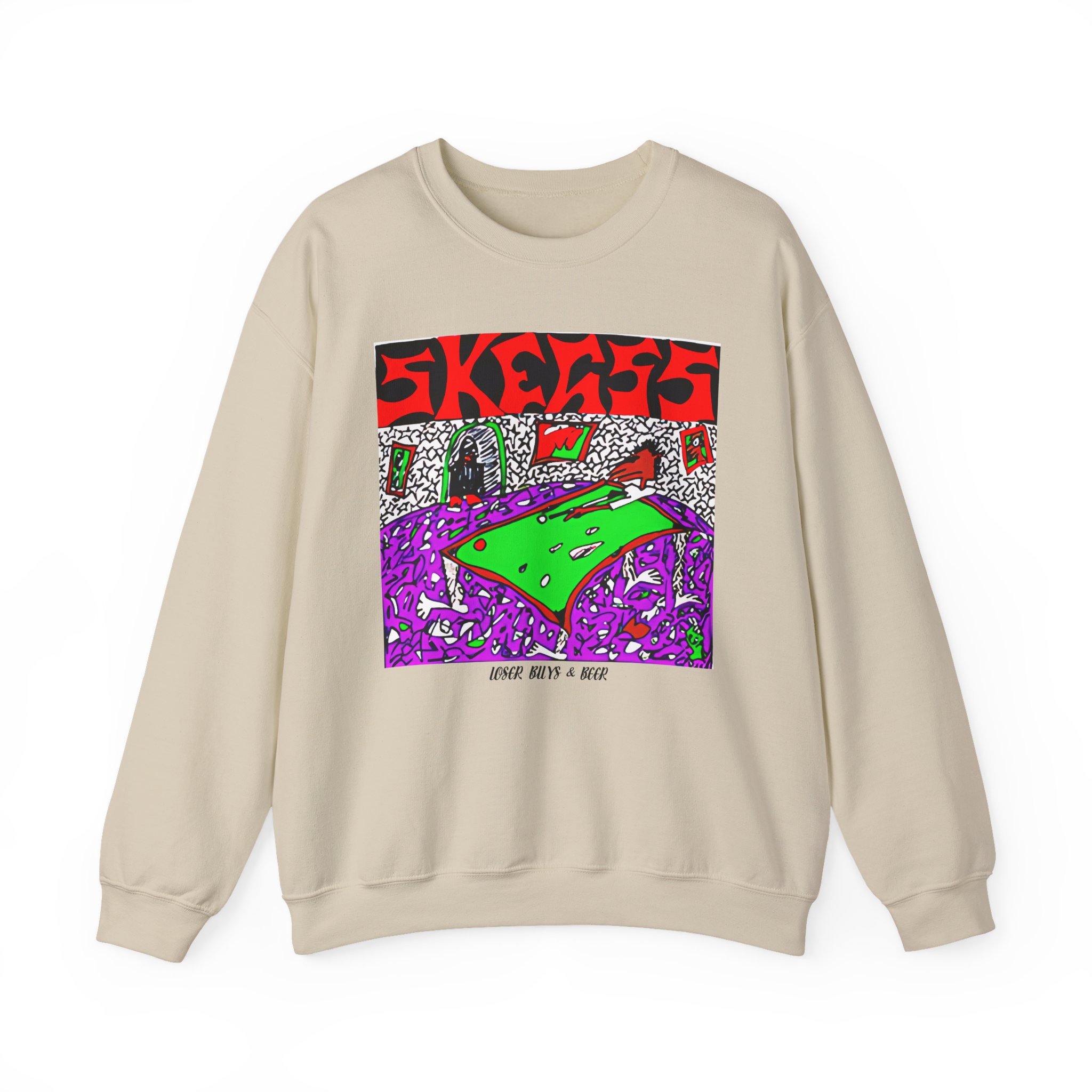 Skegss Pool Unisex Heavy Blendâ„¢ Crewneck Sweatshirt