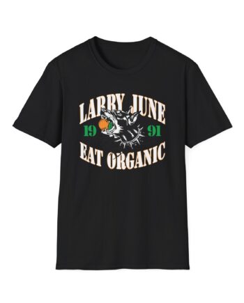 Larry June Eat Organic Unisex Softstyle T-Shirt