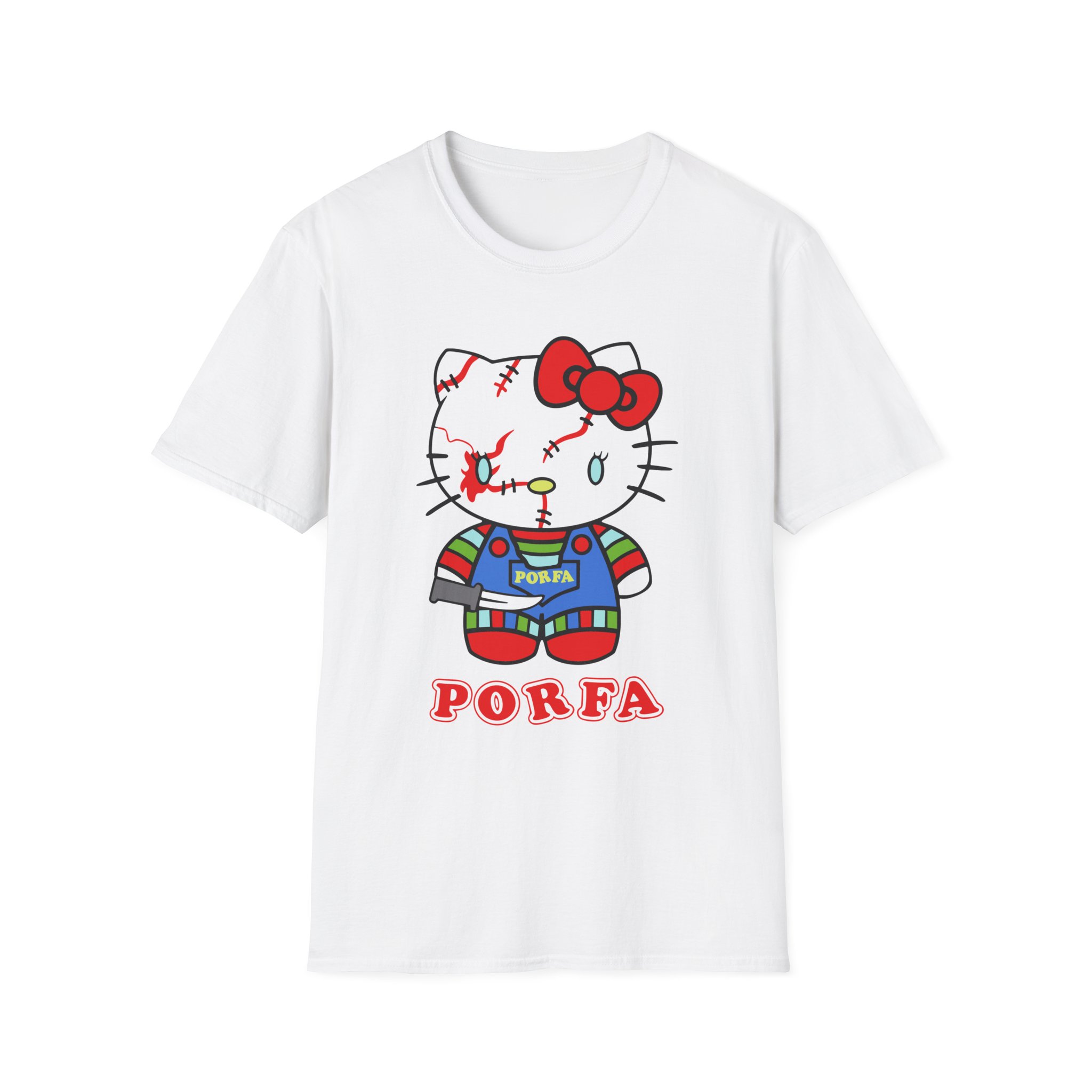 Porfa Hello Kitty Halloween Unisex Softstyle T-Shirt
