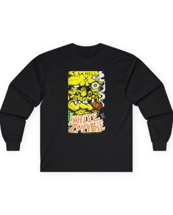 White Zombie I Am Hell Unisex Ultra Cotton Long Sleeve Tee