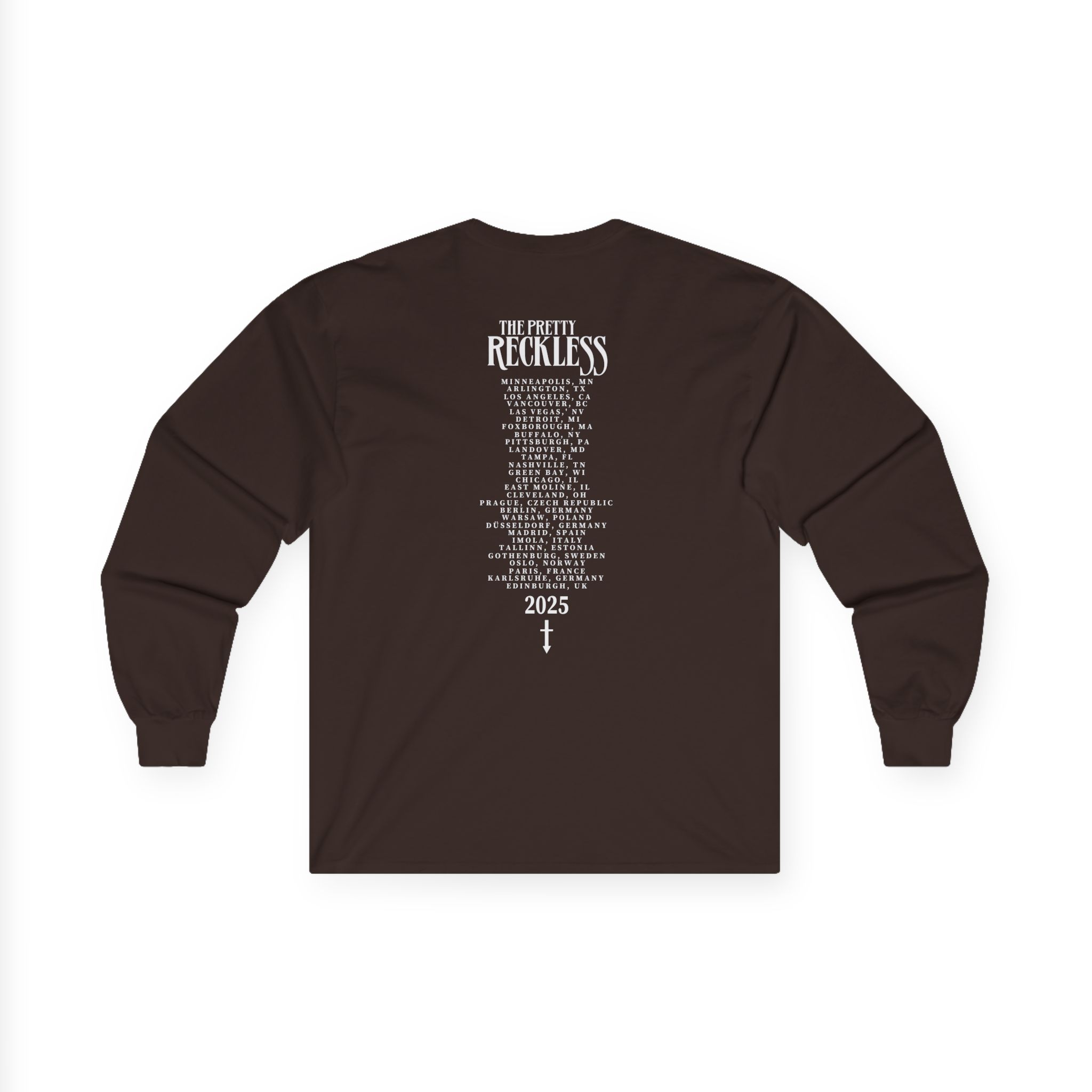 The Pretty Reckless 2025 Tour Unisex Ultra Cotton Long Sleeve Tee