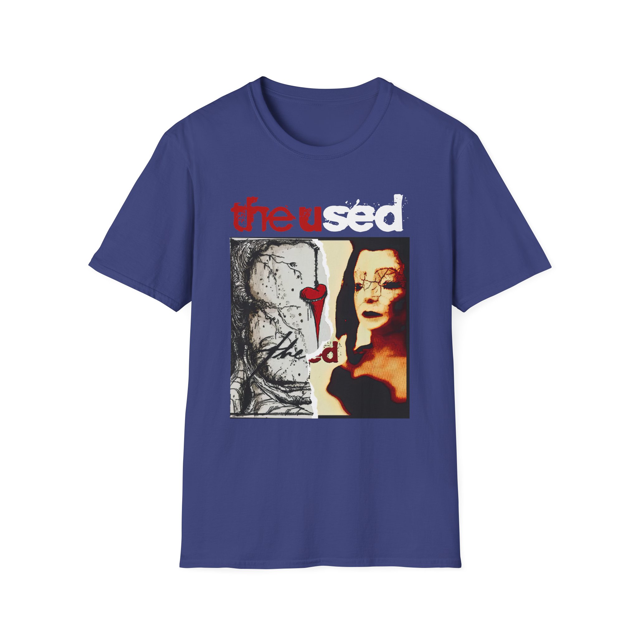 The Used Split Unisex Softstyle T-Shirt