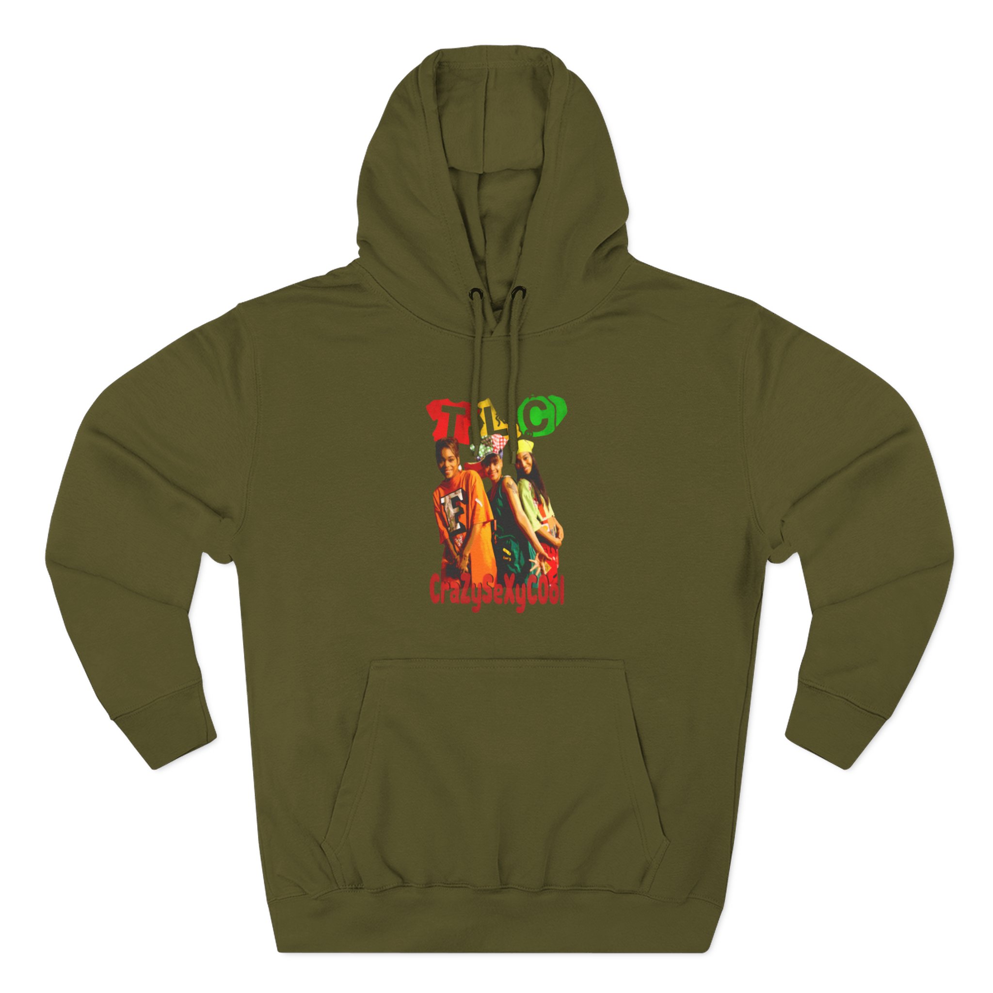 TLC Pose Three-Panel Fleece Hoodie