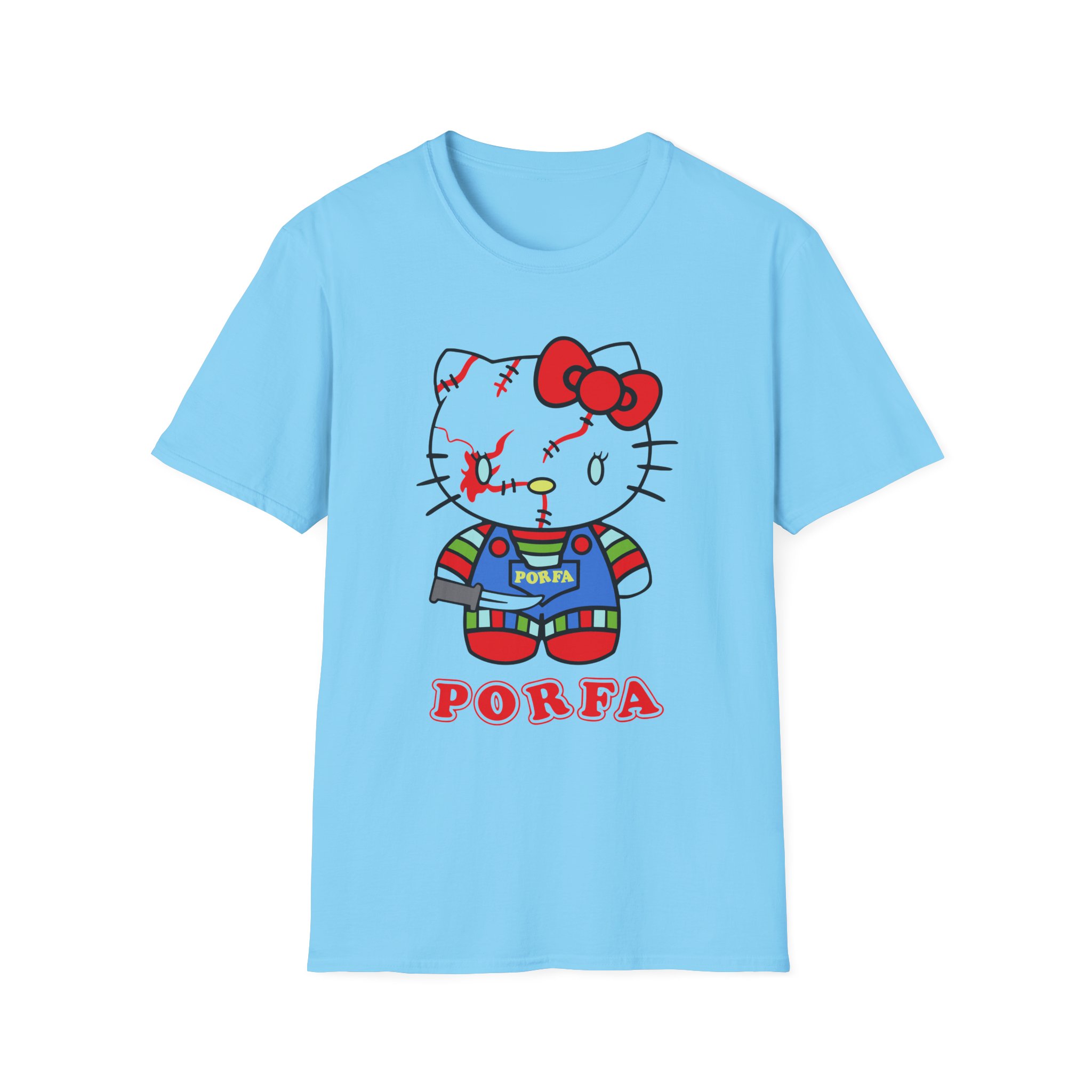 Porfa Hello Kitty Halloween Unisex Softstyle T-Shirt