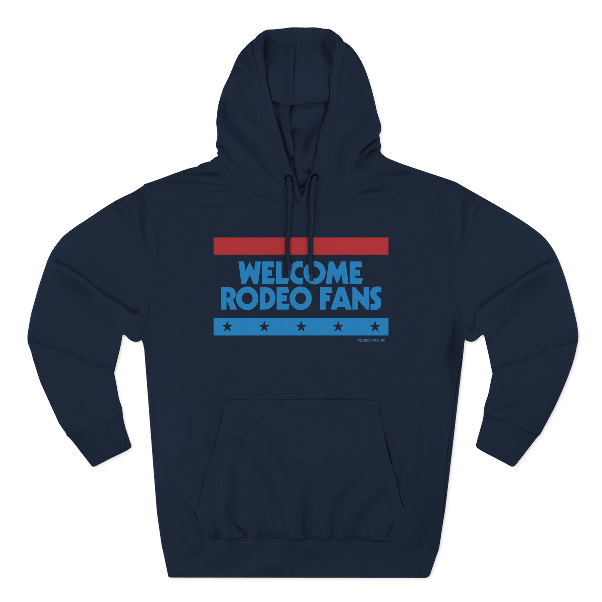 Sickos Welcome Rodeo Fans Three-Panel Fleece Hoodie
