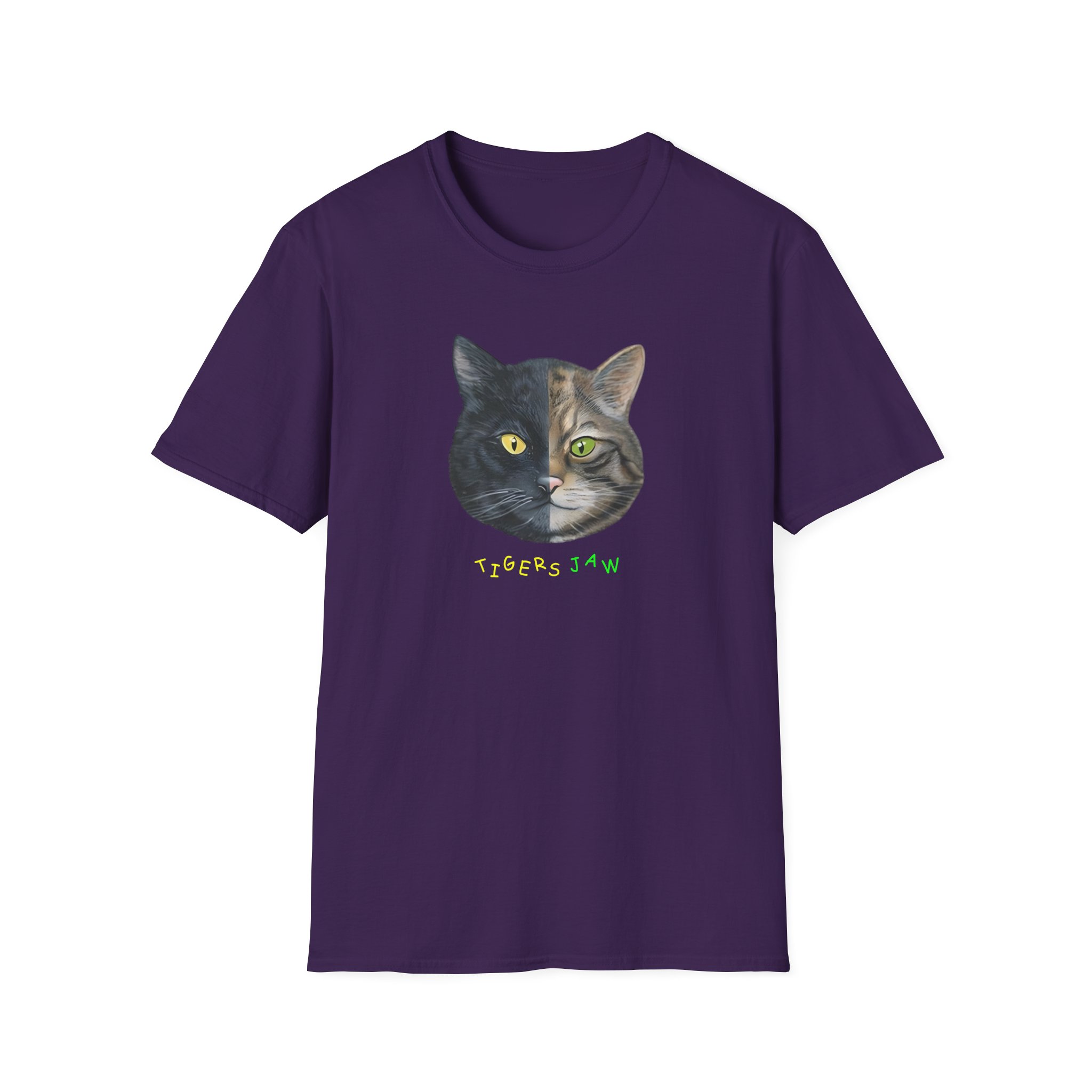 Tigers Jaw Cat Unisex Softstyle T-Shirt