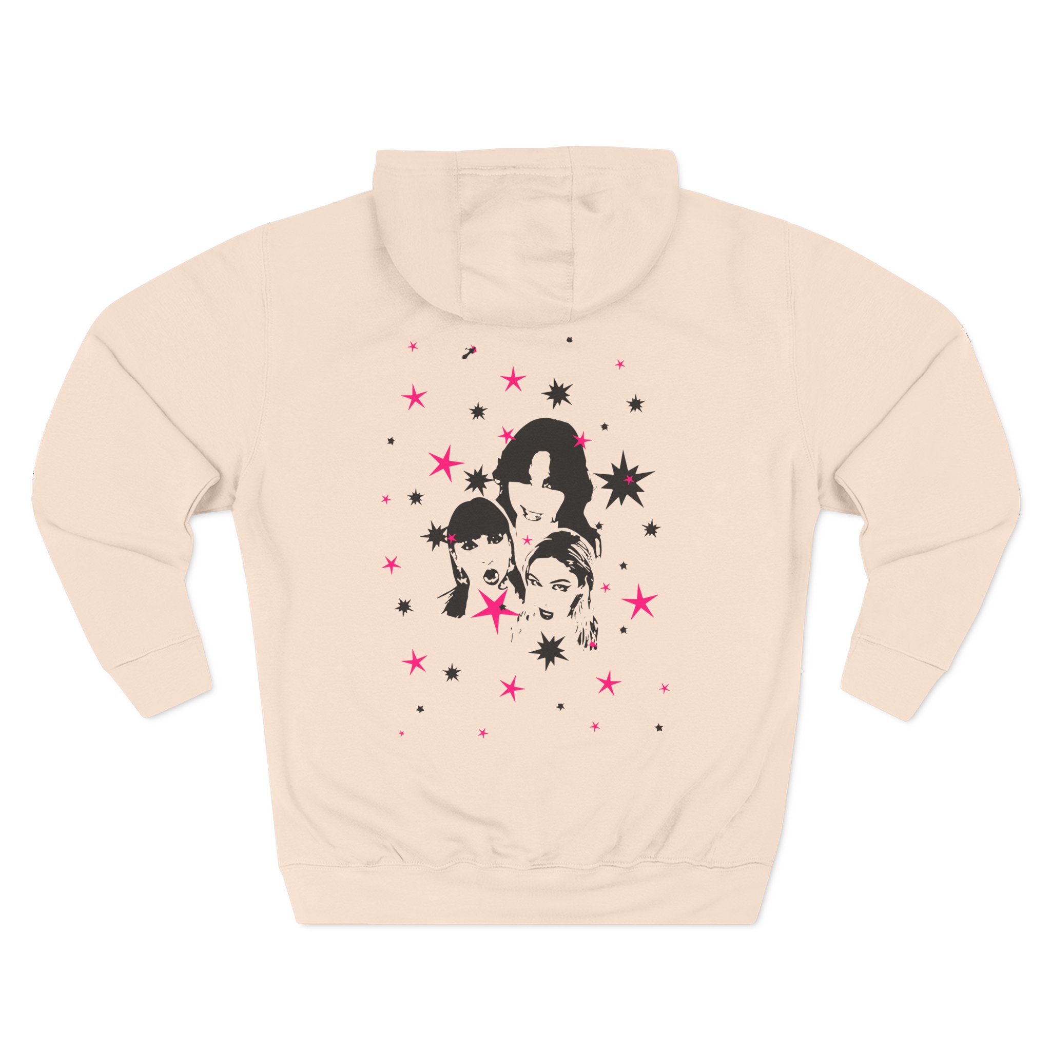 The Warning Won't You Fill My Void? Three-Panel Fleece Hoodie