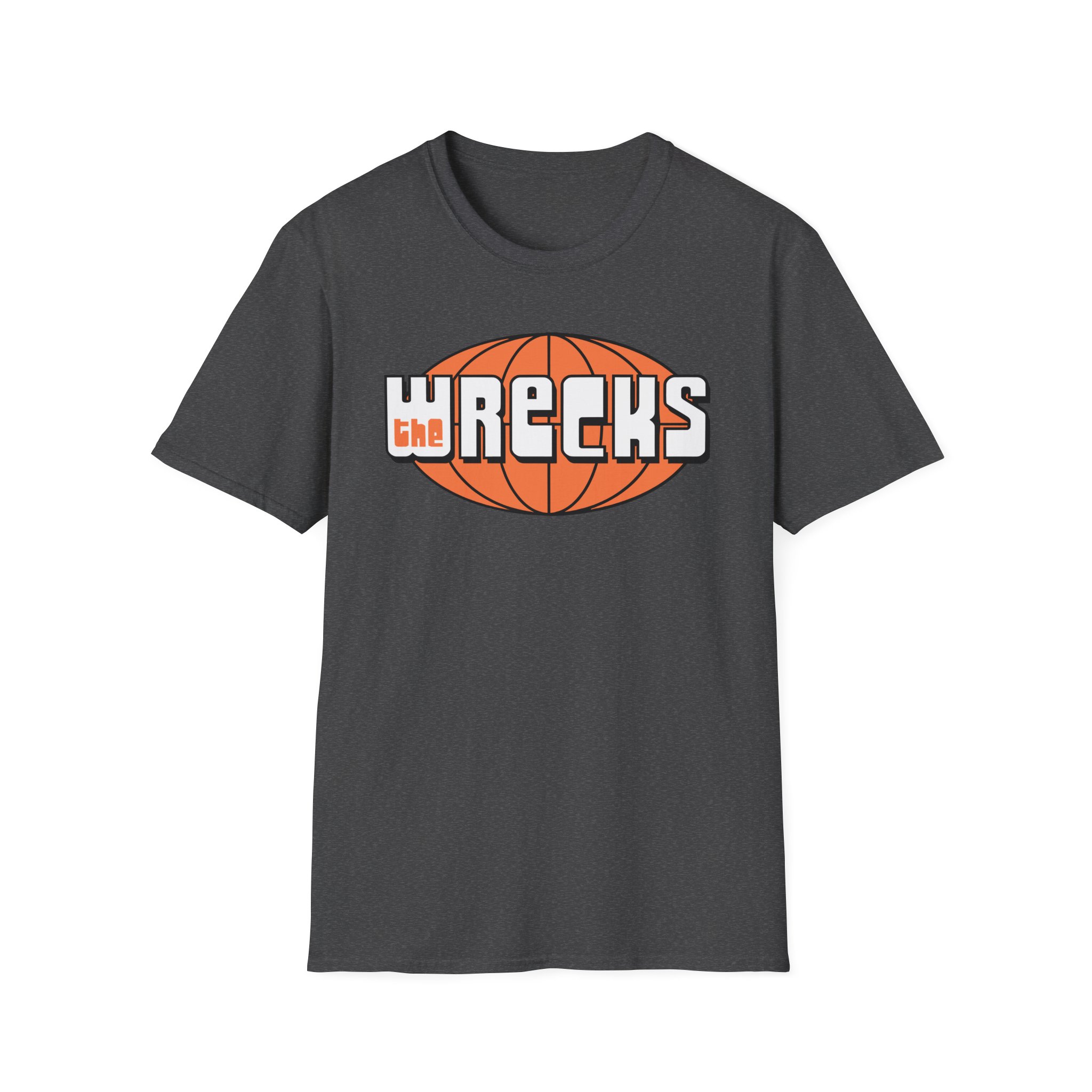 The Wrecks Retro Globe Unisex Softstyle T-Shirt