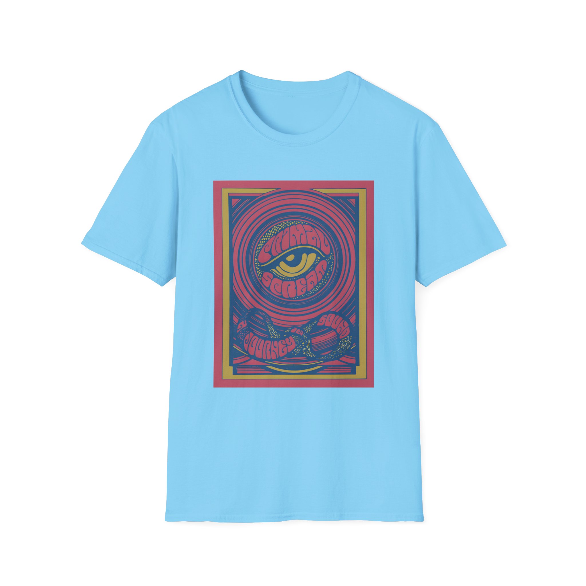 Primal Scream a Journey Into Sound Unisex Softstyle T-Shirt