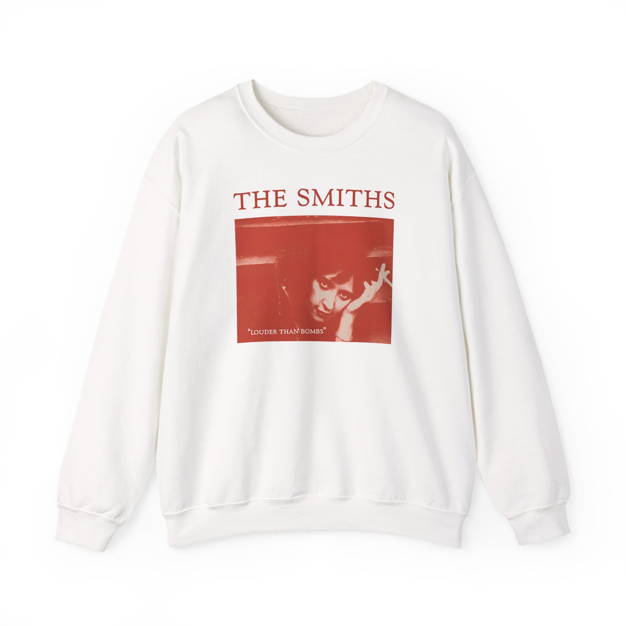 The Smiths Louder Unisex Heavy Blendâ„¢ Crewneck Sweatshirt