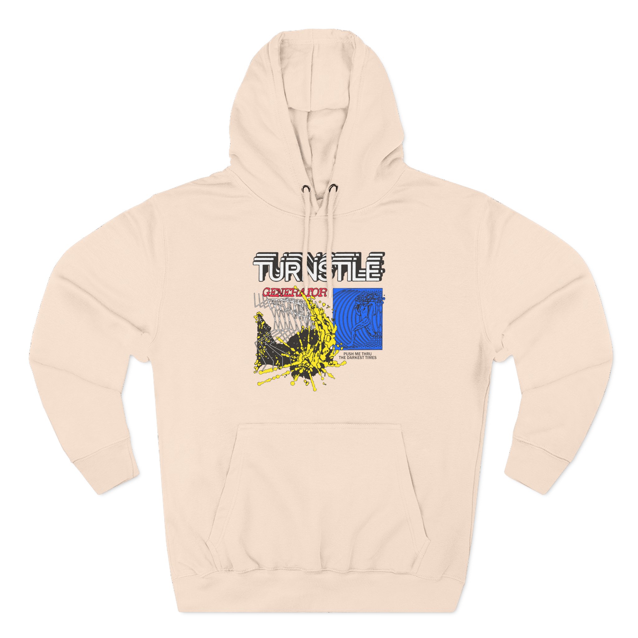 Turnstile Generator Three-Panel Fleece Hoodie