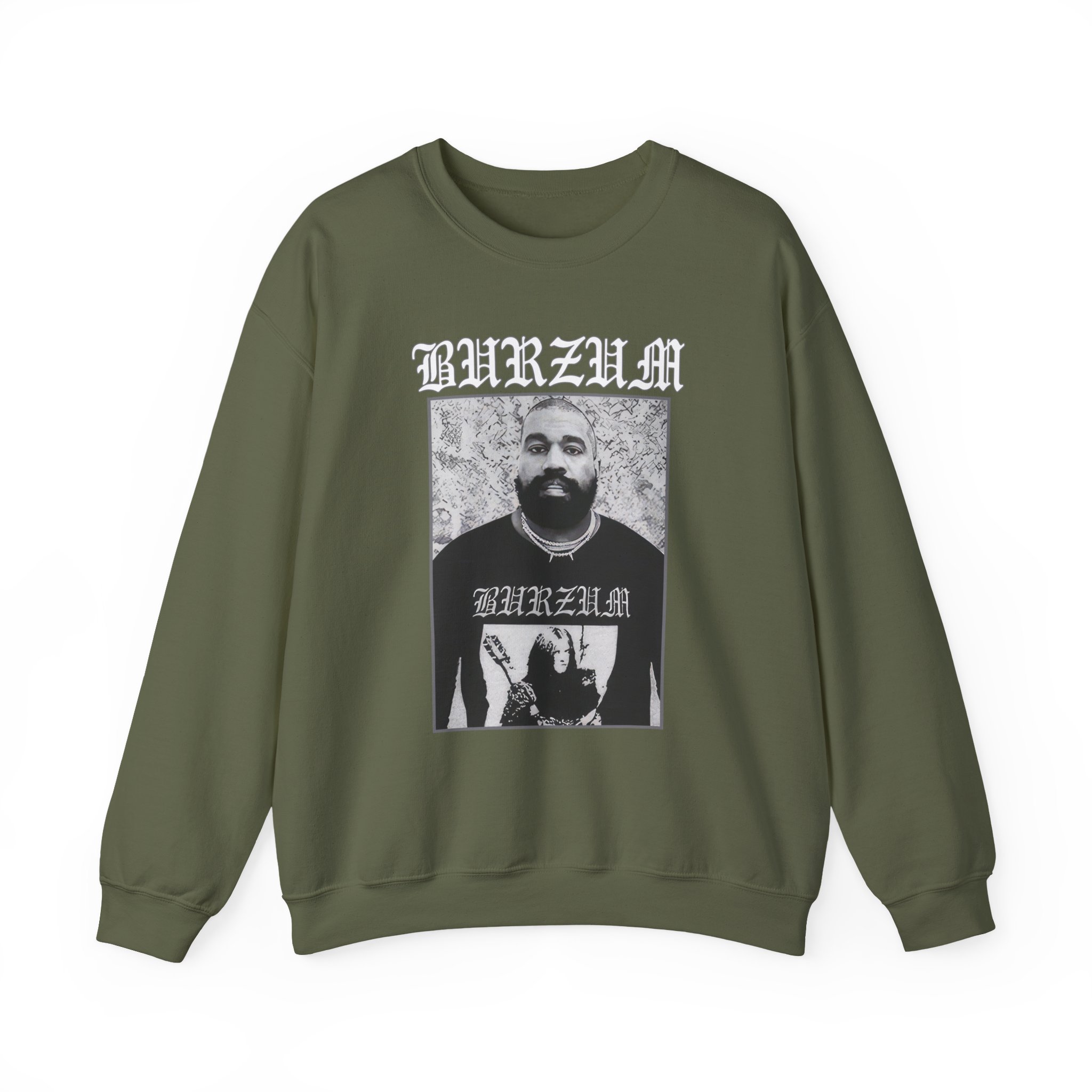 Burzum Black Metal Unisex Heavy Blendâ„¢ Crewneck Sweatshirt