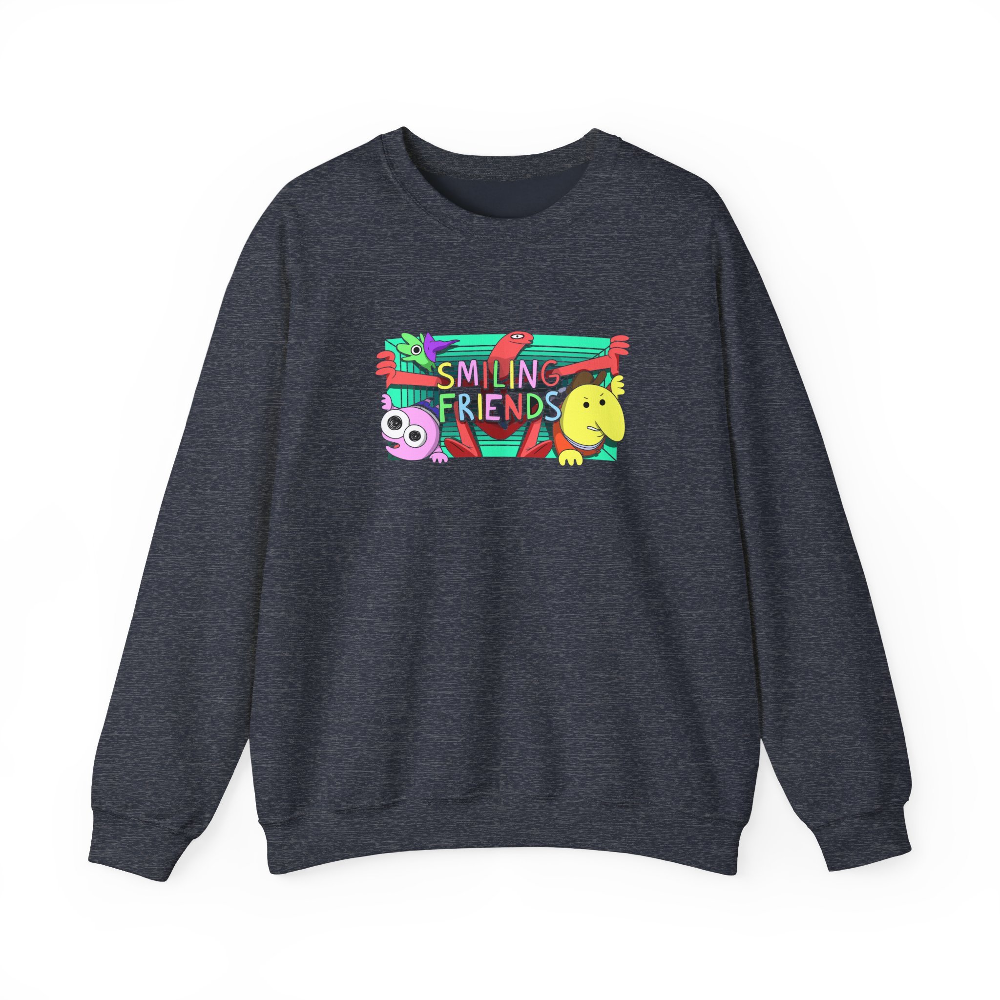Smiling Friends Unisex Heavy Blend Crewneck Sweatshirt