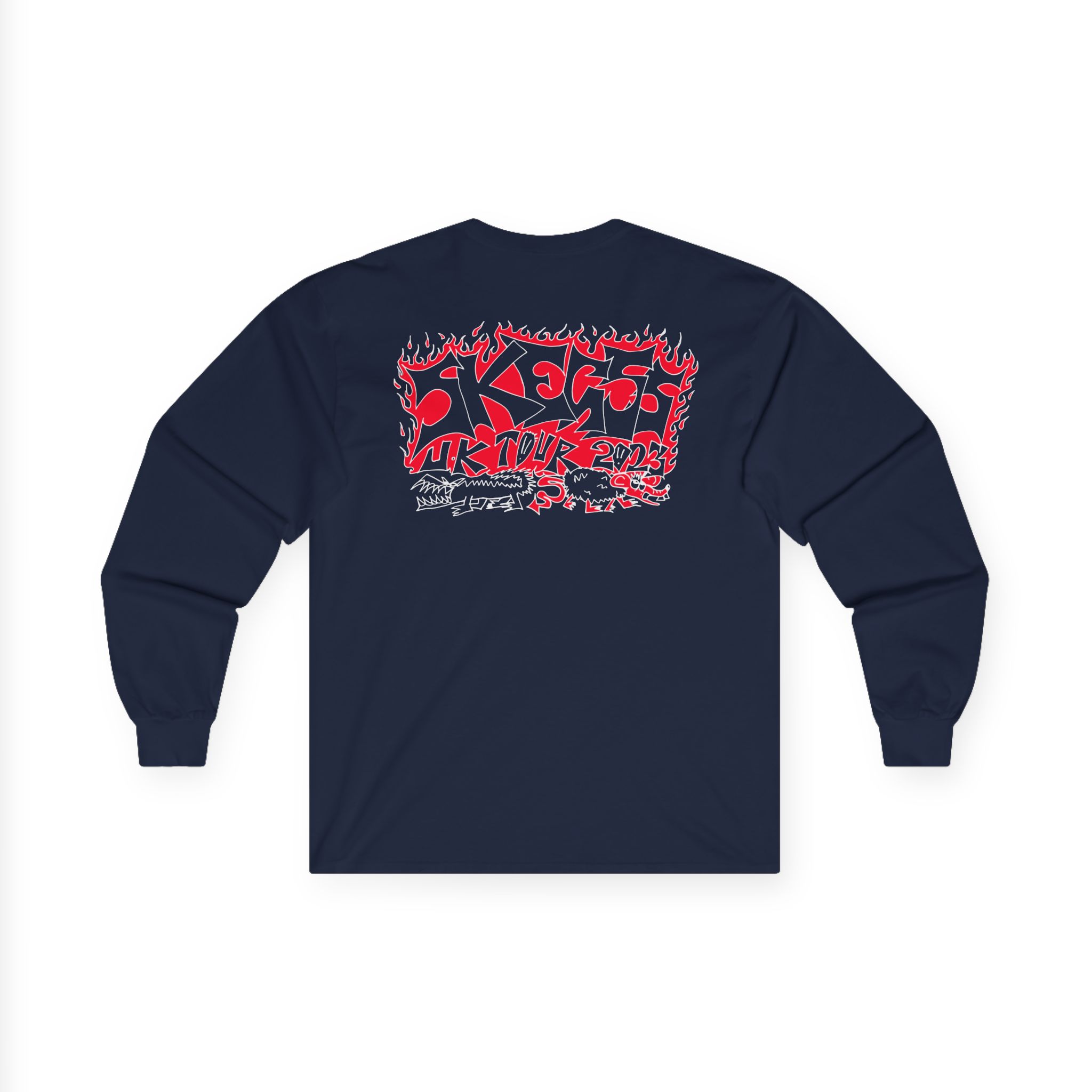 Skegss Rat Tour Unisex Ultra Cotton Long Sleeve Tee