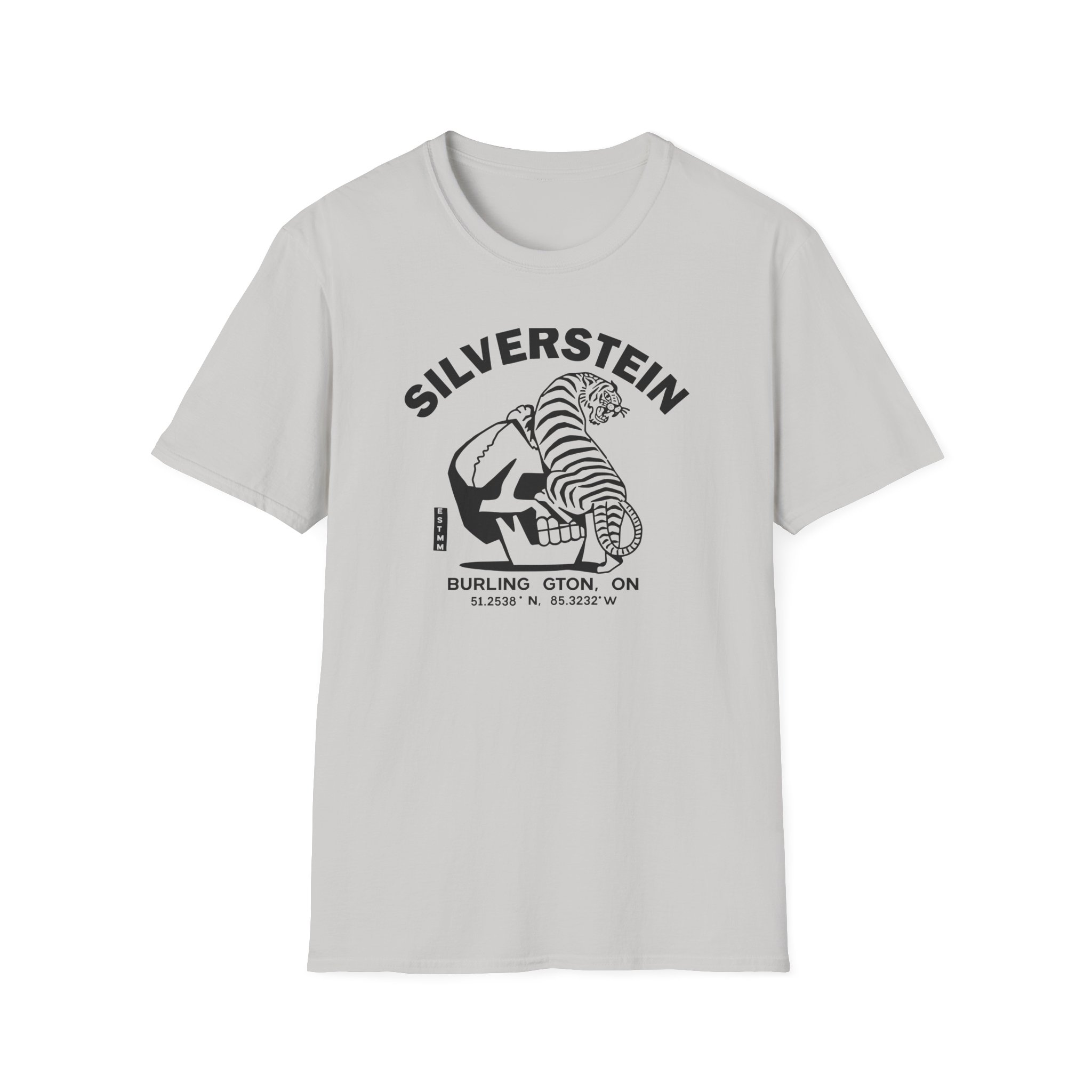 Silverstein Tiger Skull Unisex Softstyle T-Shirt