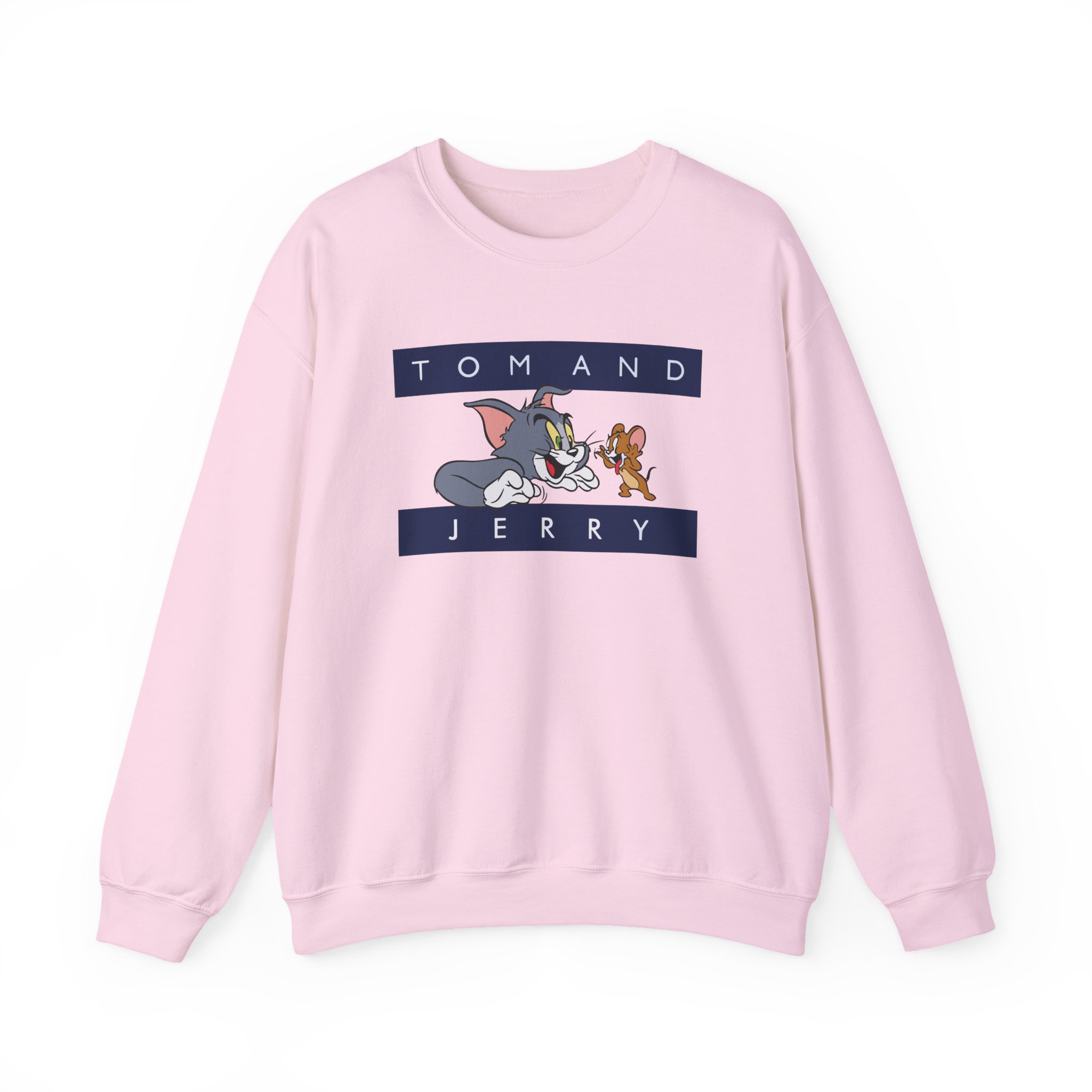 Fede Vigevani Tom and Jerry Unisex Heavy Blendâ„¢ Crewneck Sweatshirt