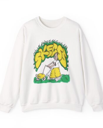Skegss Lawn Mower Unisex Heavy Blend™ Crewneck Sweatshirt