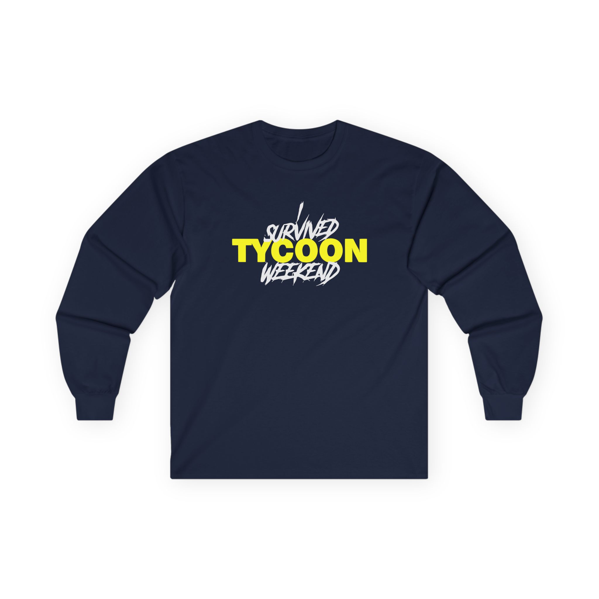 G-unit I Survined Tycoon Weekend Unisex Ultra Cotton Long Sleeve Tee