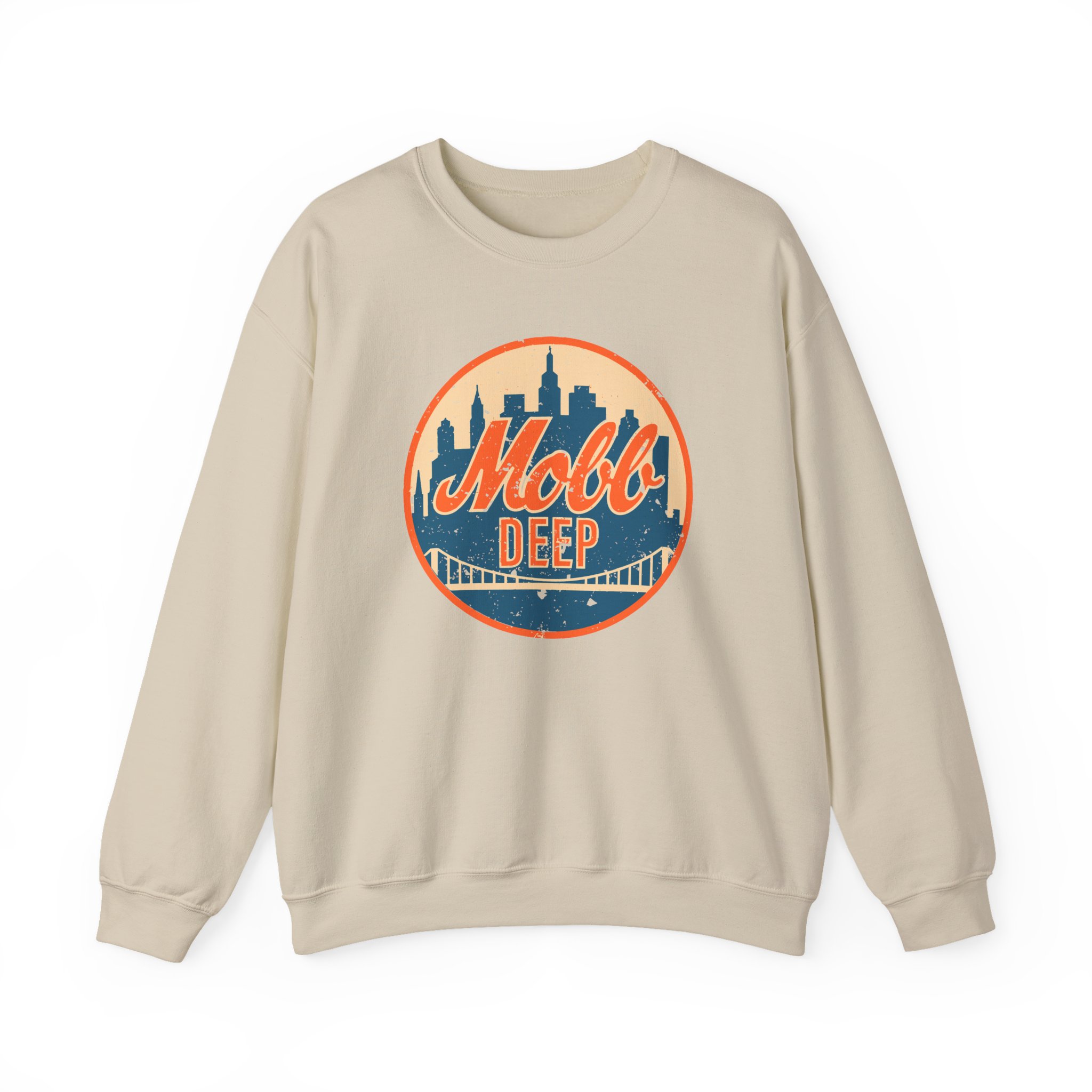 Mobb Deep Queens New York Unisex Heavy Blendâ„¢ Crewneck Sweatshirt