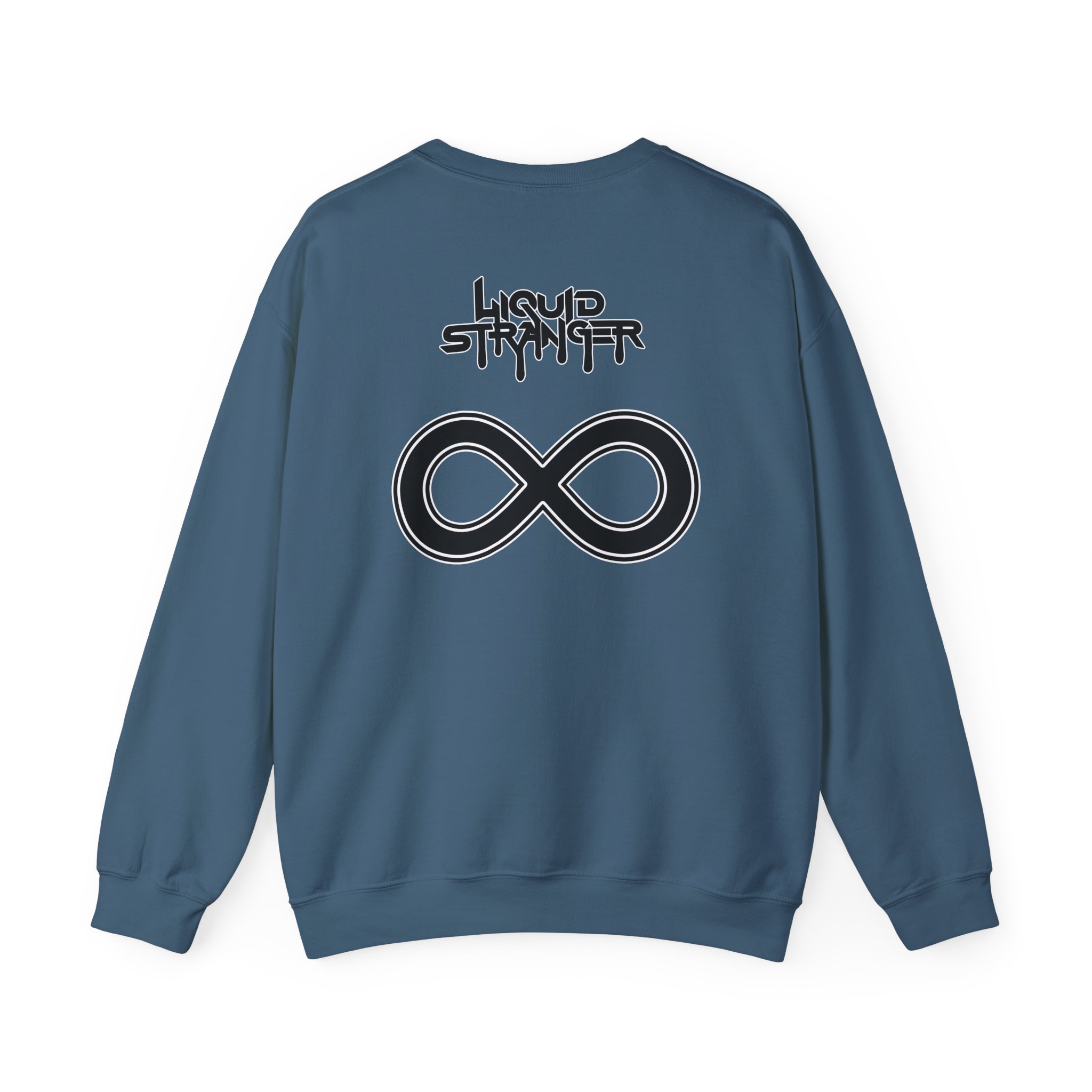Liquid Stranger Geometric Unisex Heavy Blendâ„¢ Crewneck Sweatshirt