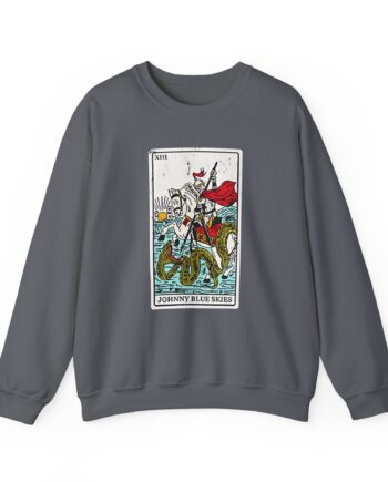 Sturgill Simpson Death Card Unisex Heavy Blend™ Crewneck Sweatshirt
