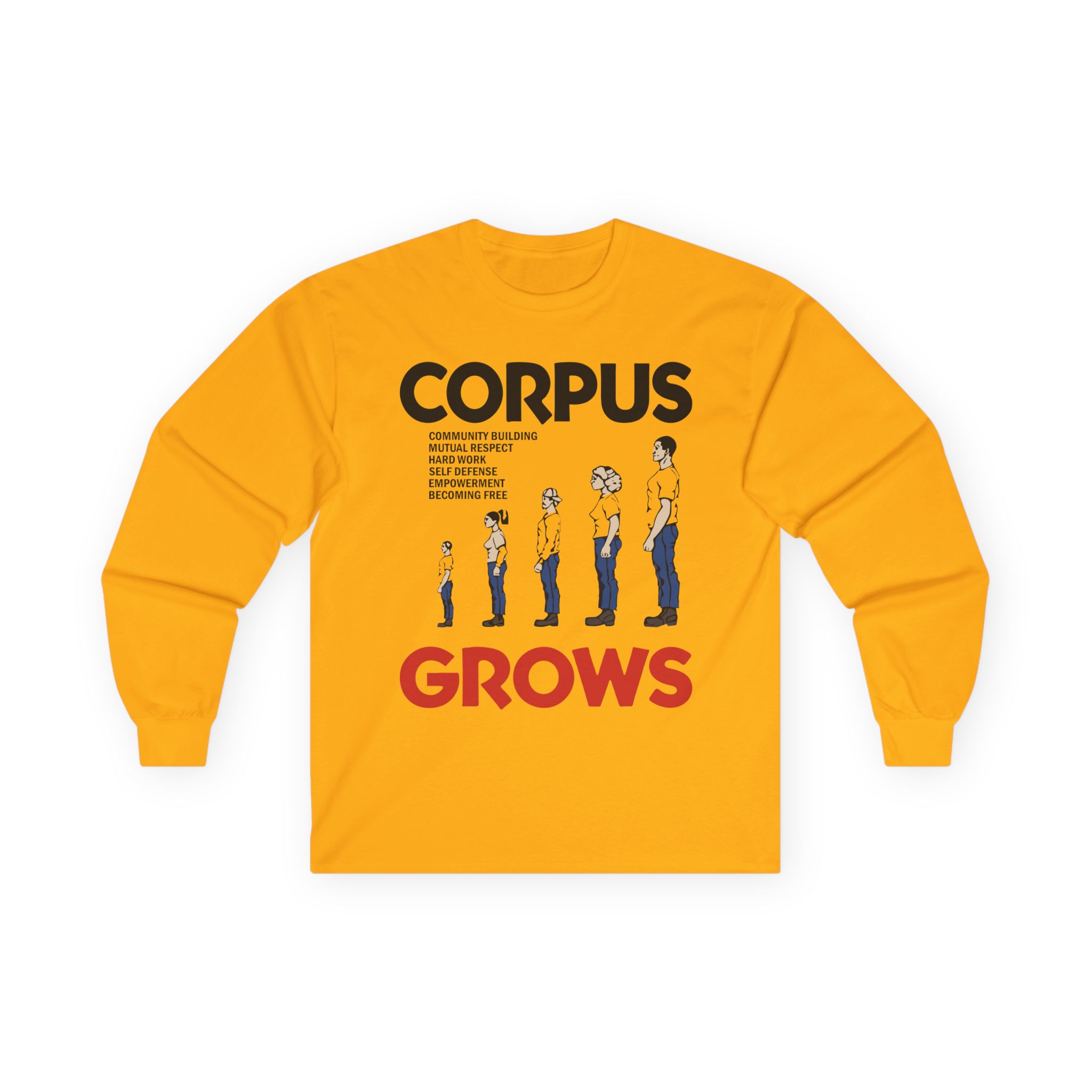 Show Me the Body Corpus Grows Unisex Ultra Cotton Long Sleeve Tee