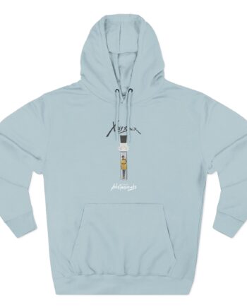 X-ray Spex Germ Free Single Tube Three-Panel Fleece Hoodie