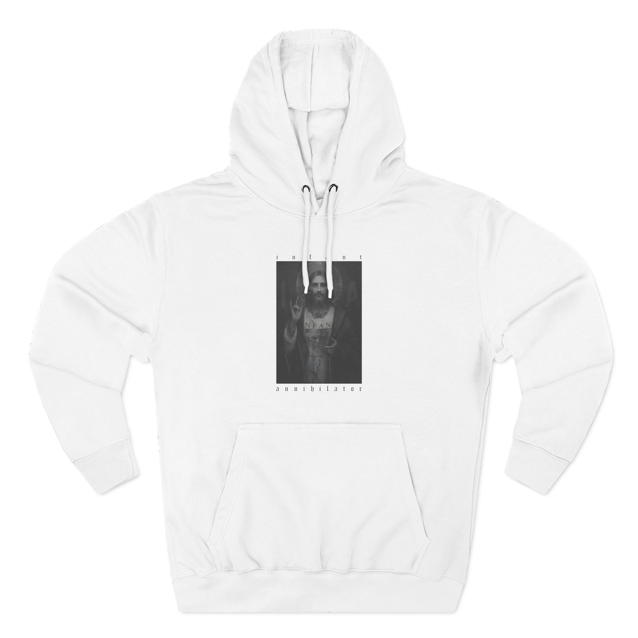 Infant Annihilator Jesus Three-Panel Fleece Hoodie