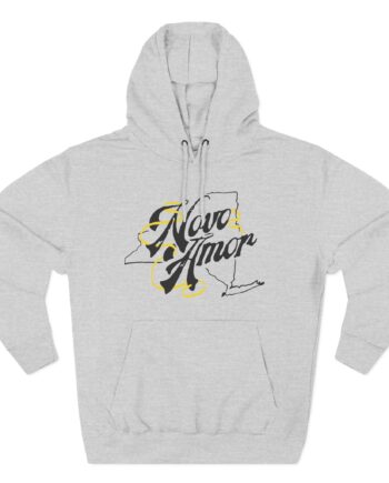 Novo Amor Ny Ribbon Three-Panel Fleece Hoodie