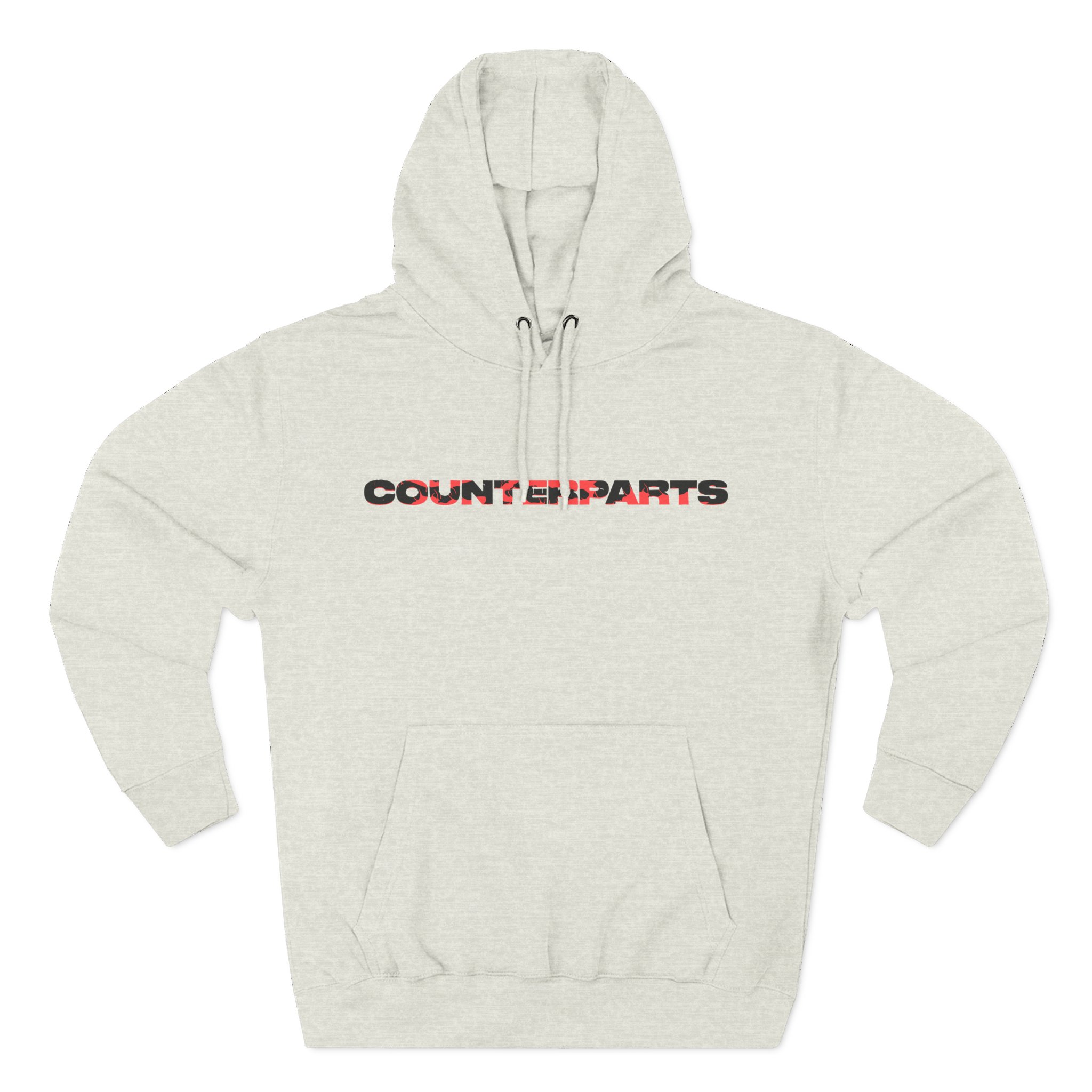 Counterparts Three-Panel Fleece Hoodie