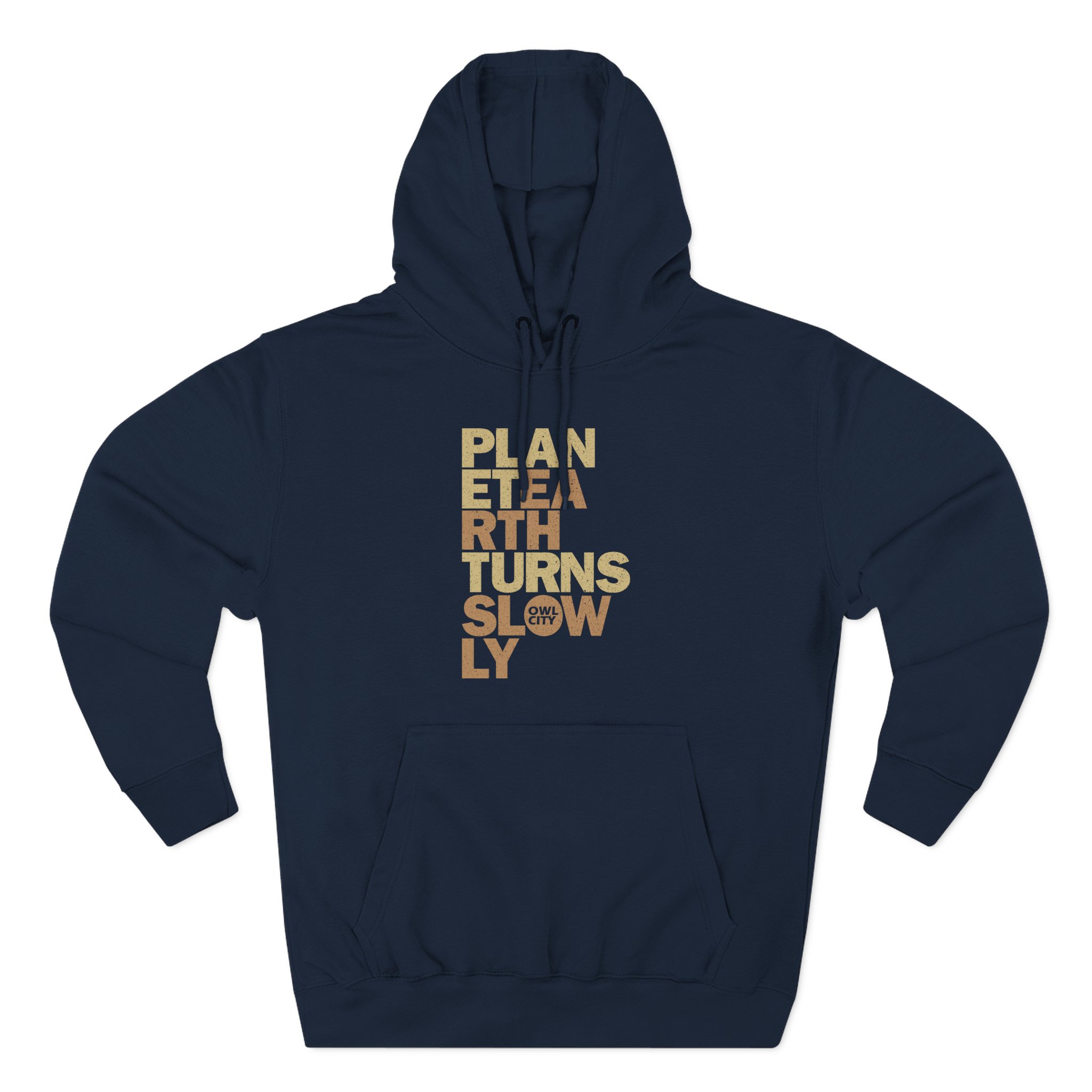 Owl City Planet Earth Turns Slowly Three-Panel Fleece Hoodie