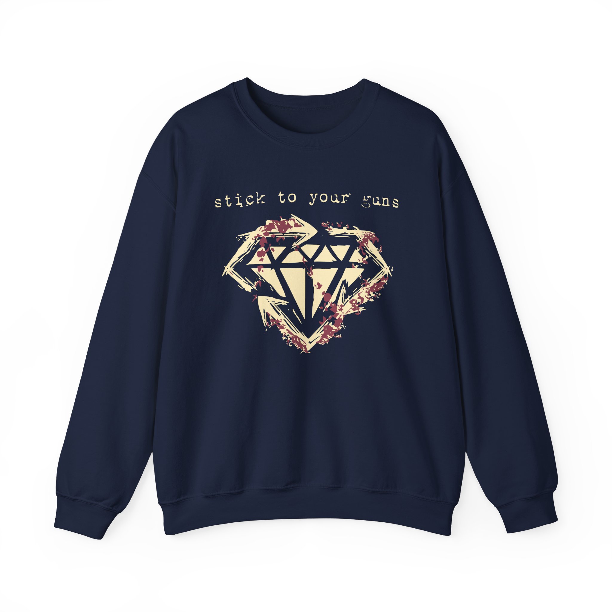 Stick to Your Guns Diamond Enemy Unisex Heavy Blendâ„¢ Crewneck Sweatshirt