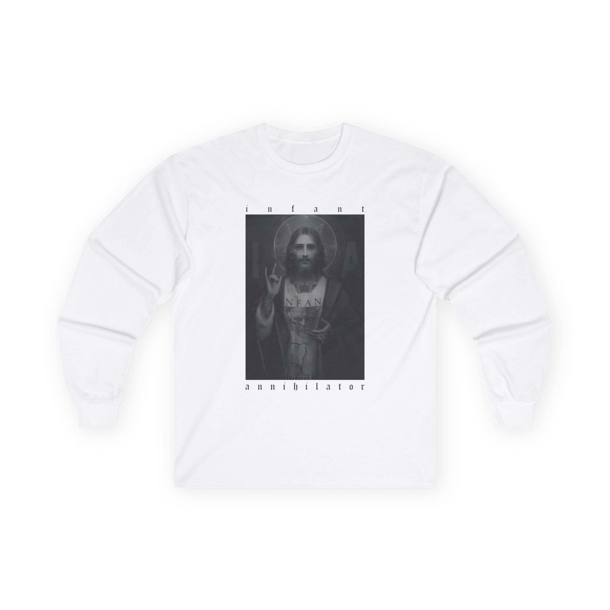 Infant Annihilator Jesus Unisex Ultra Cotton Long Sleeve Tee