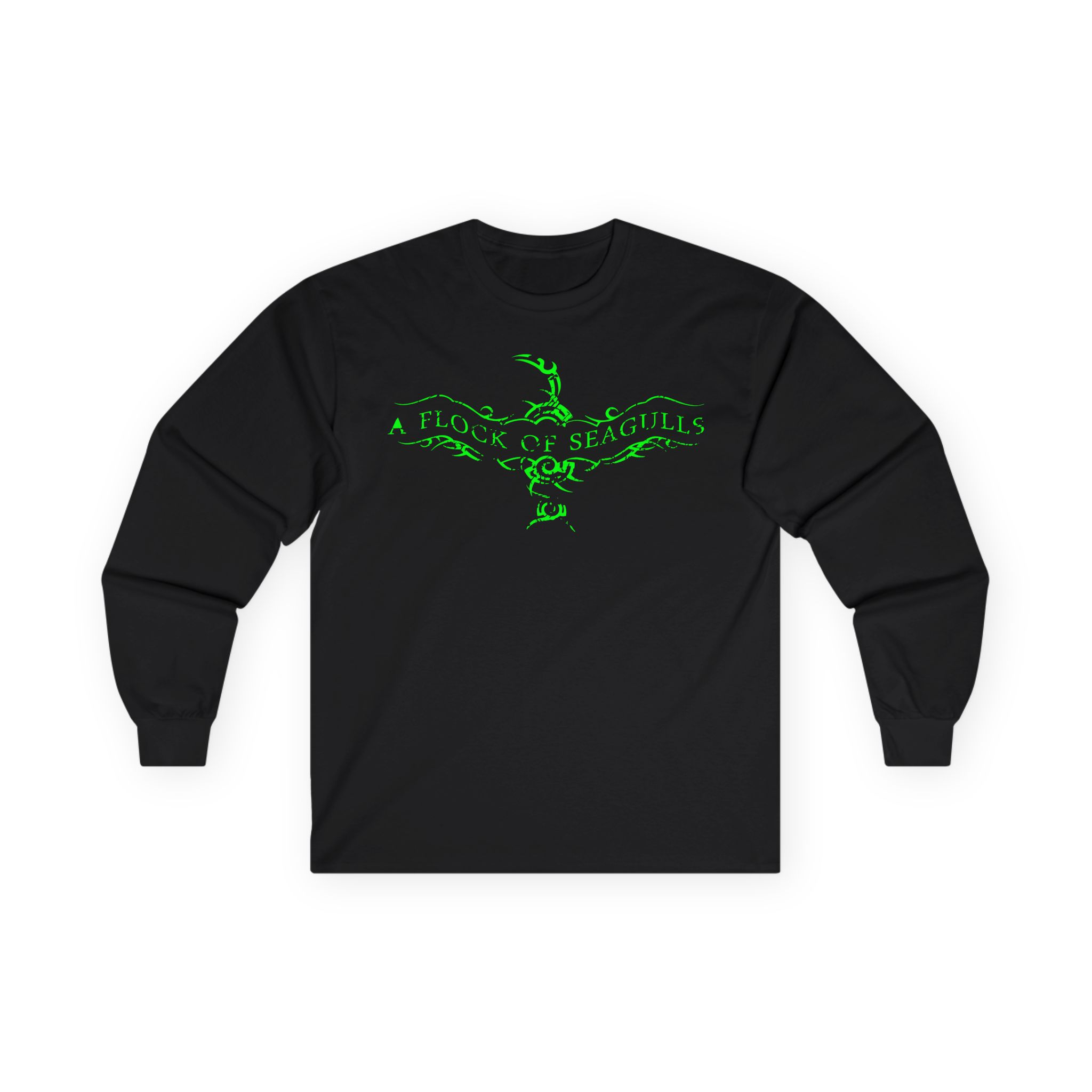 A Flock of Seagulls Logo Unisex Ultra Cotton Long Sleeve Tee