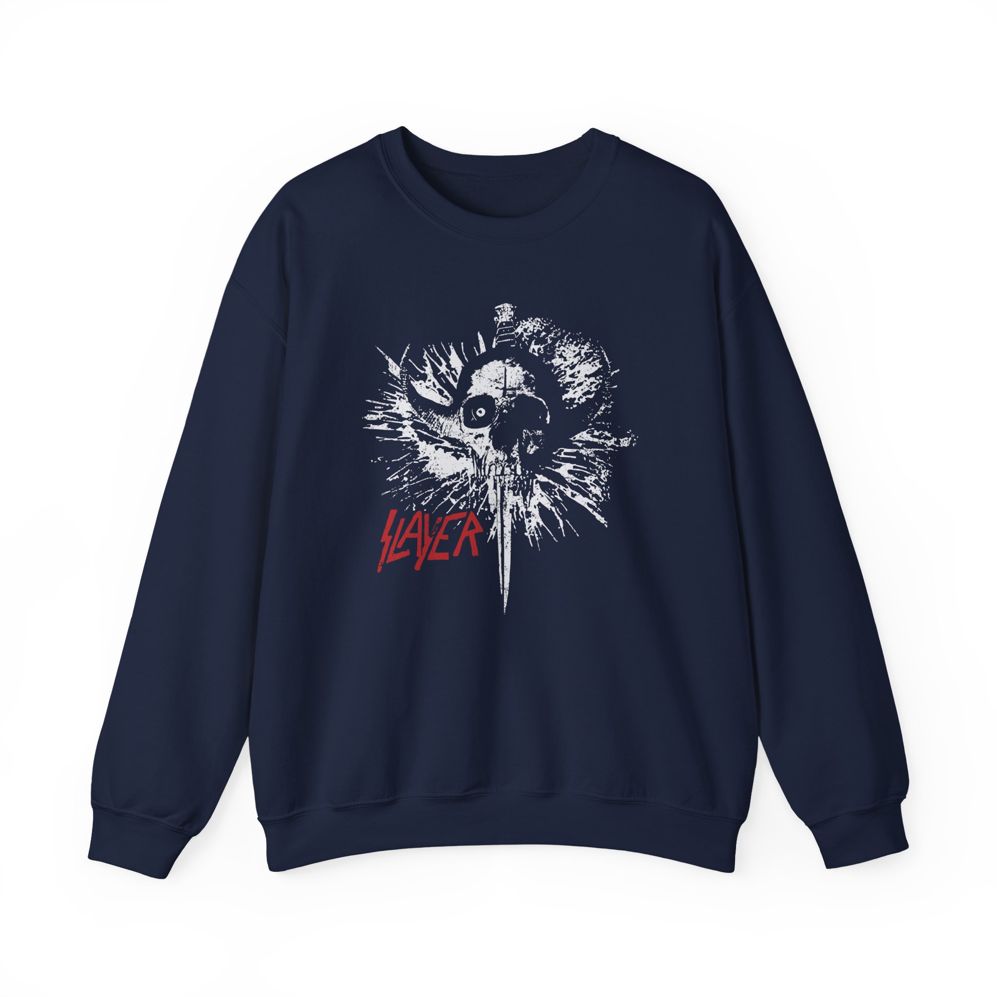 Slayer Death Dagger Unisex Heavy Blendâ„¢ Crewneck Sweatshirt