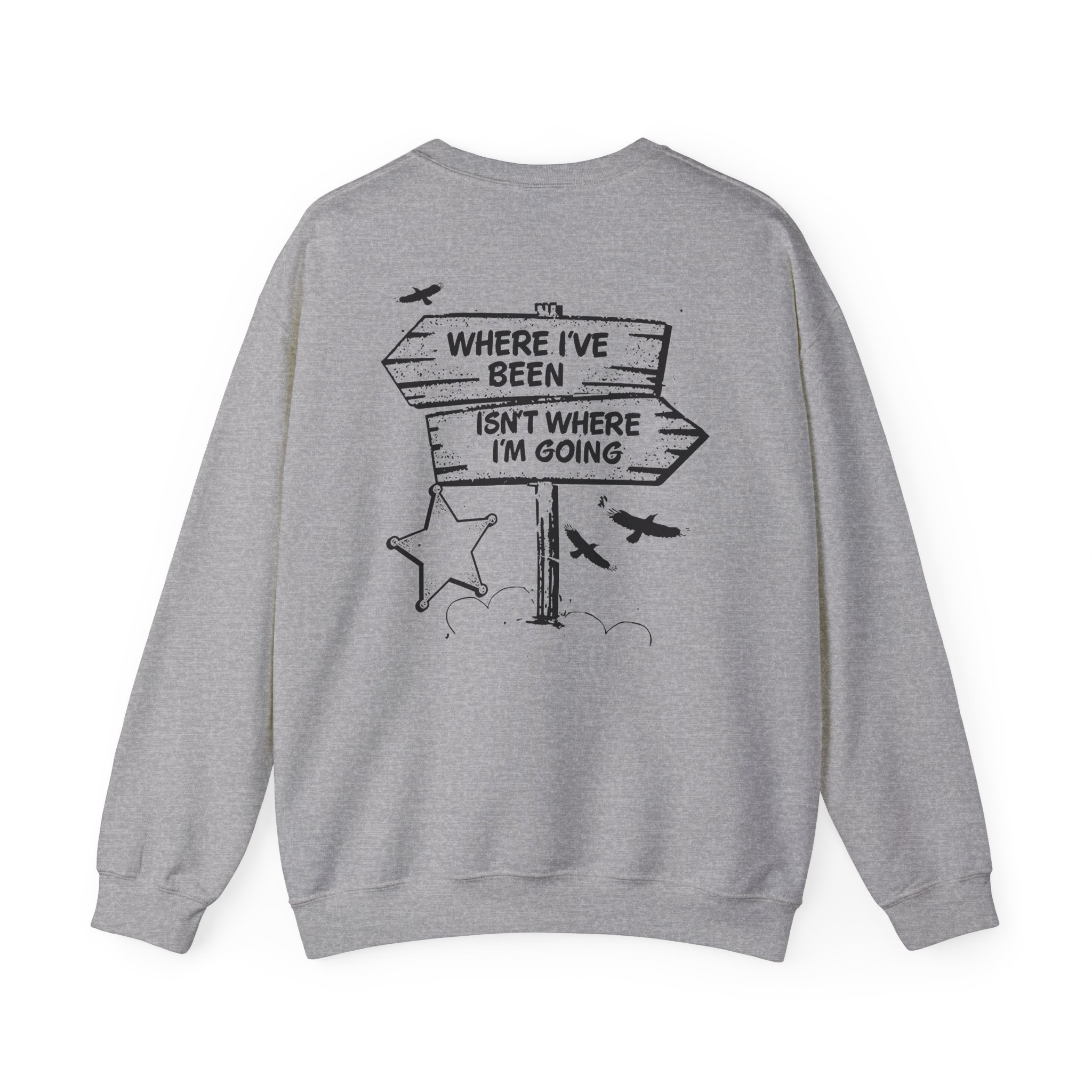 Shaboozey Fork in the Road Unisex Heavy Blendâ„¢ Crewneck Sweatshirt