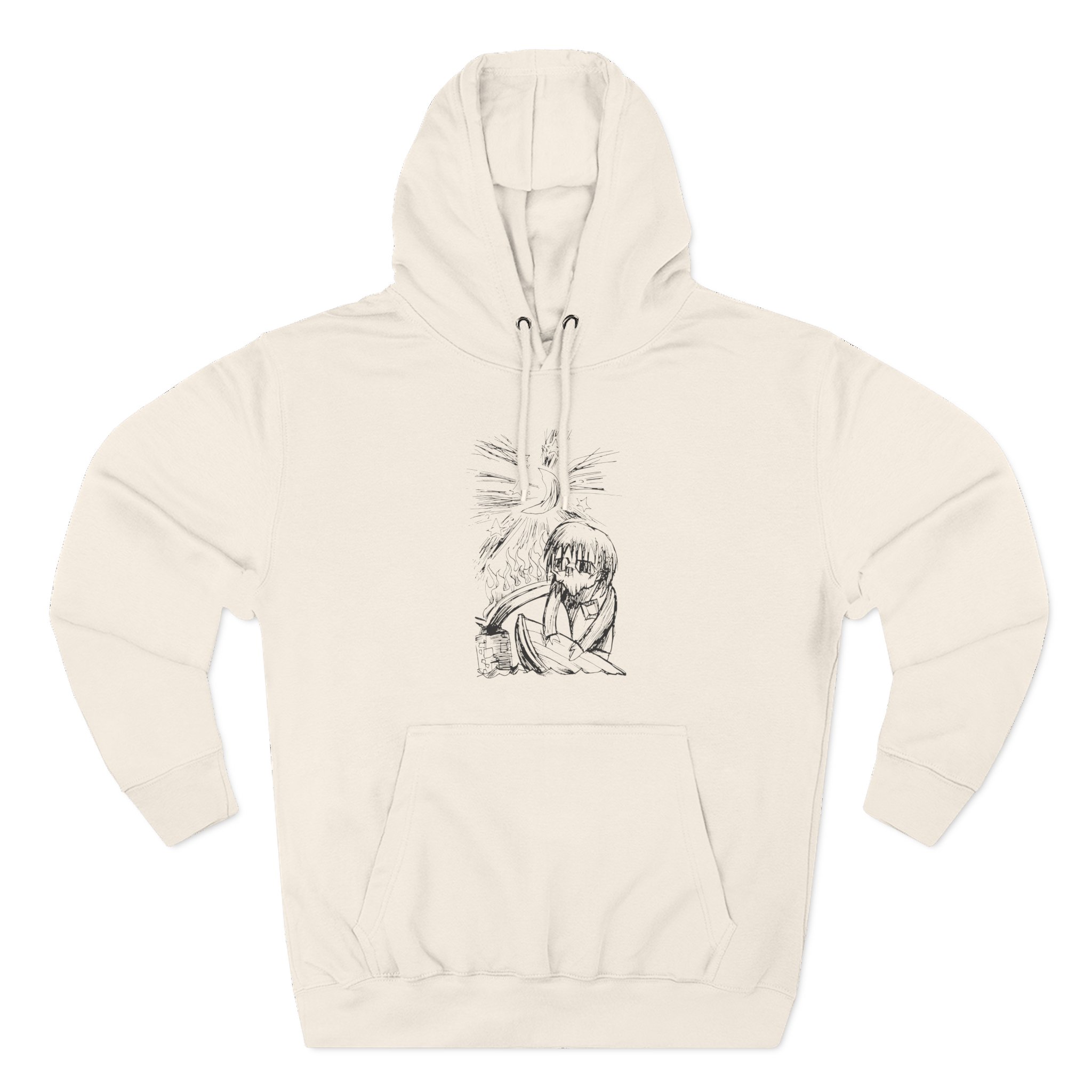 American Nightmare "the Ice Age is Coming" Three-Panel Fleece Hoodie