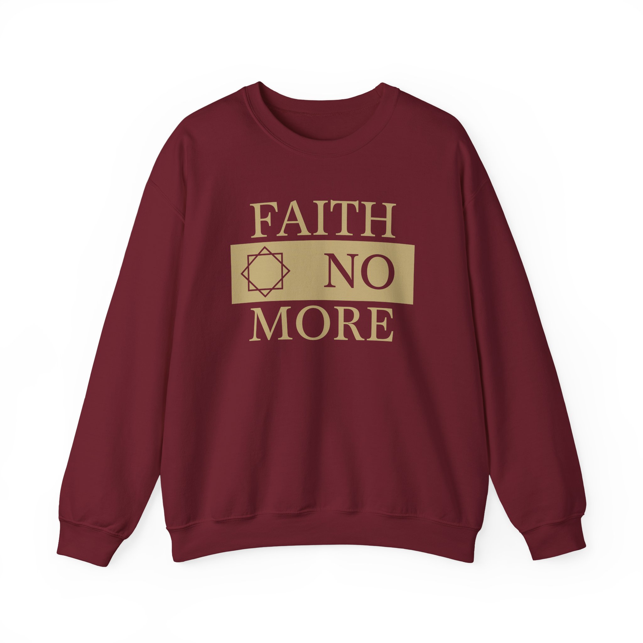 Faith No More Gold Logo Unisex Heavy Blendâ„¢ Crewneck Sweatshirt
