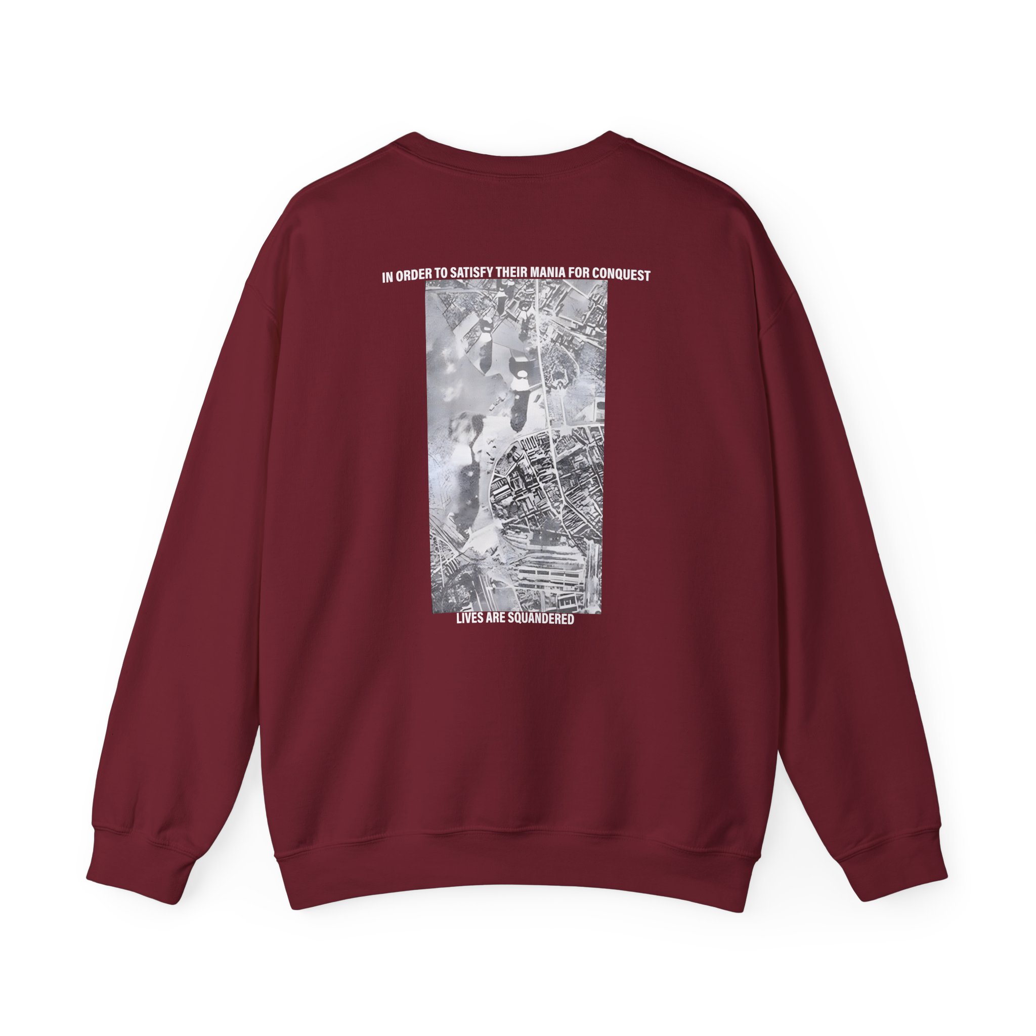 Discharge Why? Unisex Heavy Blendâ„¢ Crewneck Sweatshirt