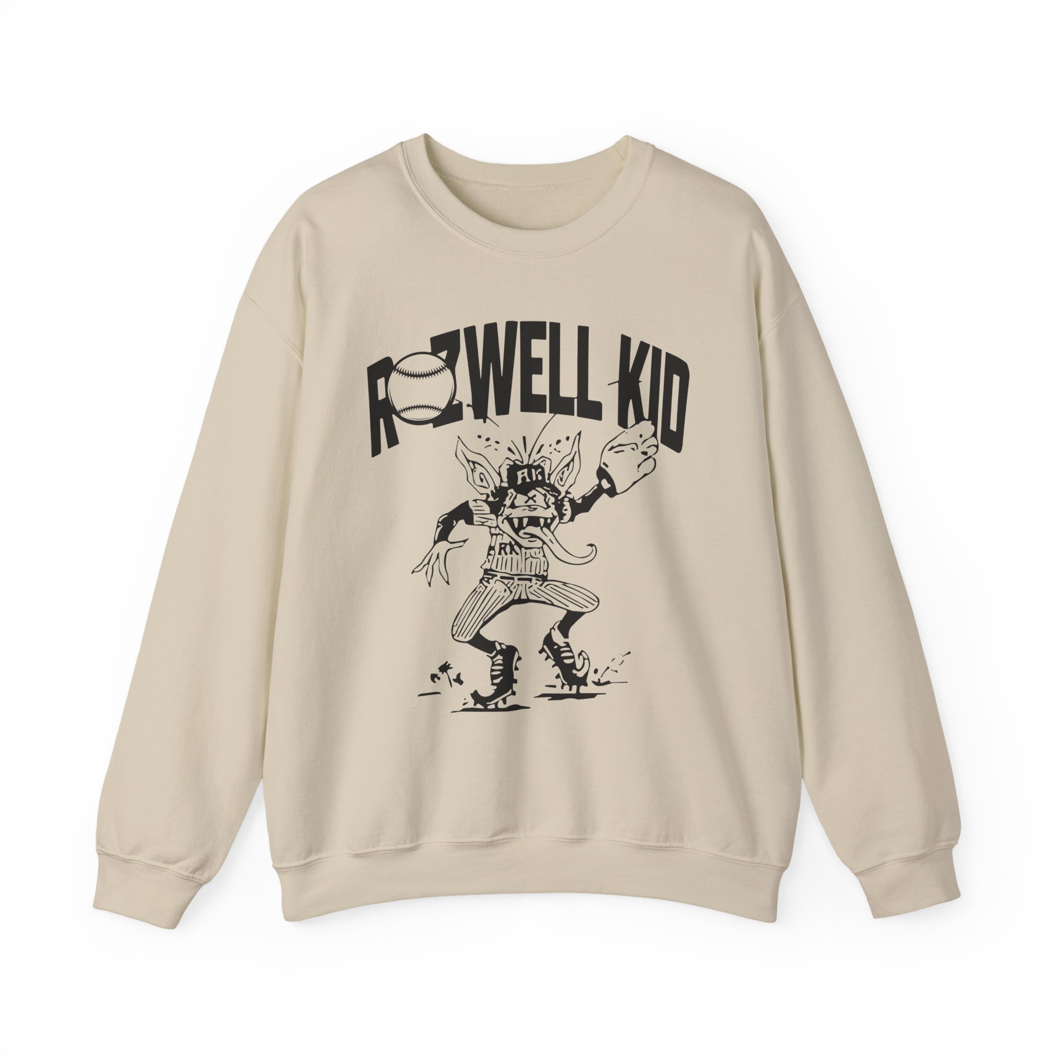 Rozwell Kid Baseball Goblin Unisex Heavy Blendâ„¢ Crewneck Sweatshirt