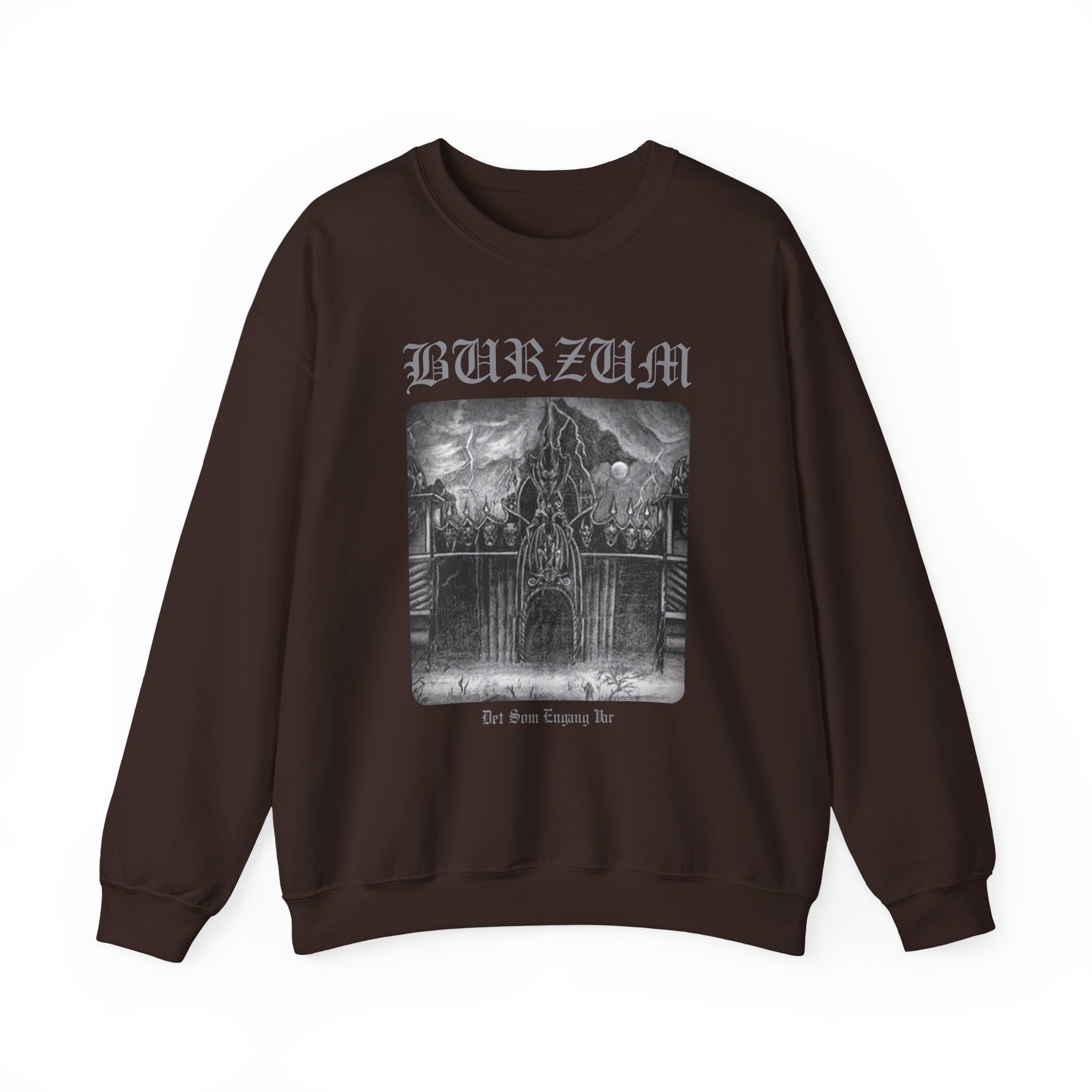 Burzum Det Som Engang Var Unisex Heavy Blendâ„¢ Crewneck Sweatshirt