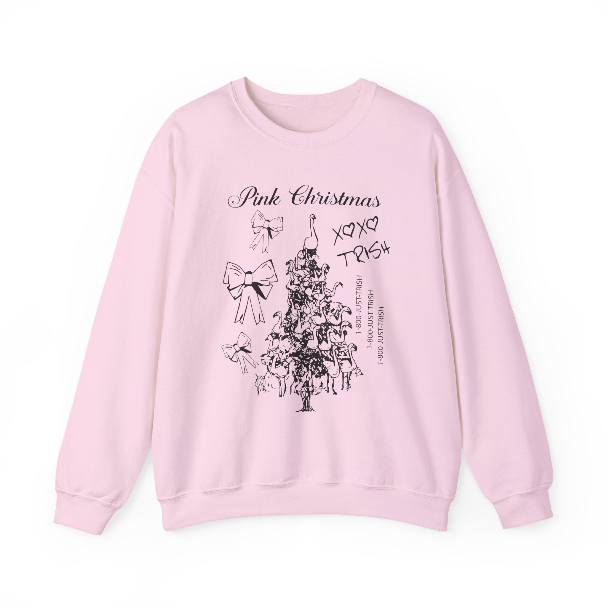 Trisha Paytas Christmas Unisex Heavy Blendâ„¢ Crewneck Sweatshirt