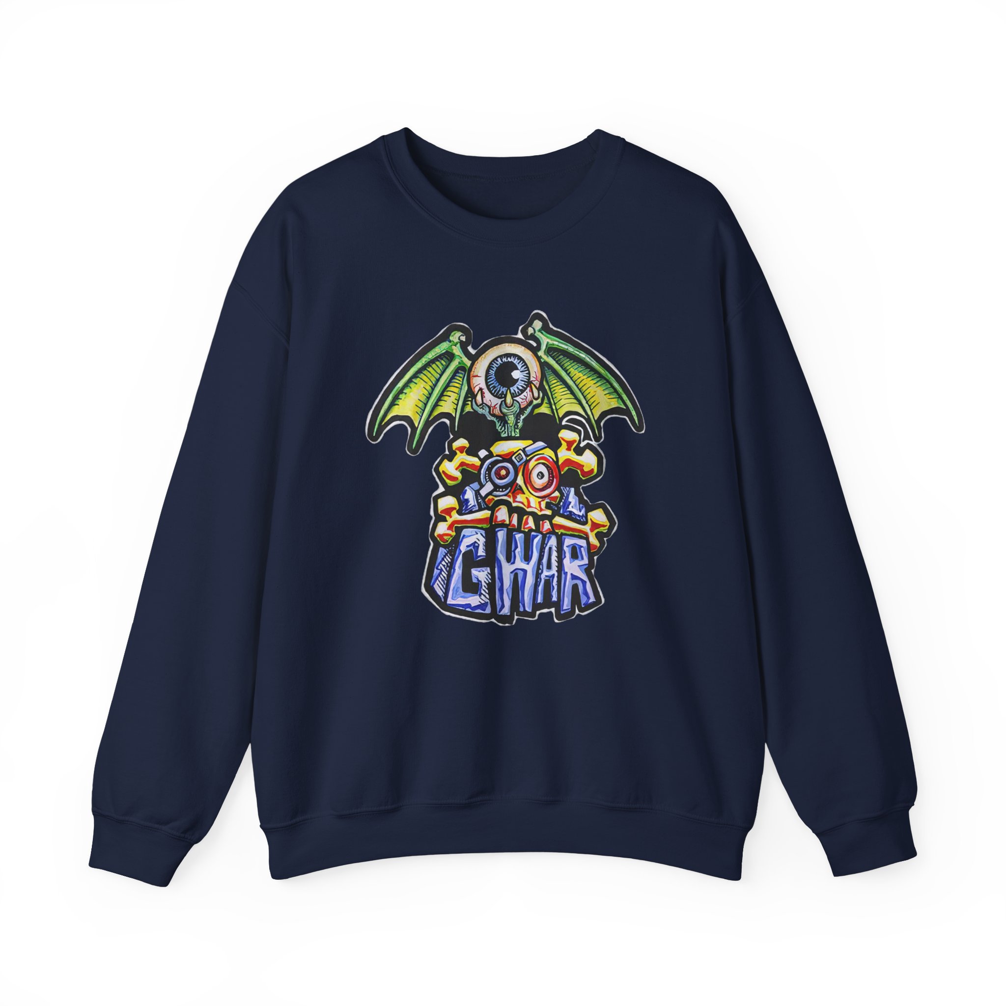 Gwar Flying Eye Unisex Heavy Blendâ„¢ Crewneck Sweatshirt