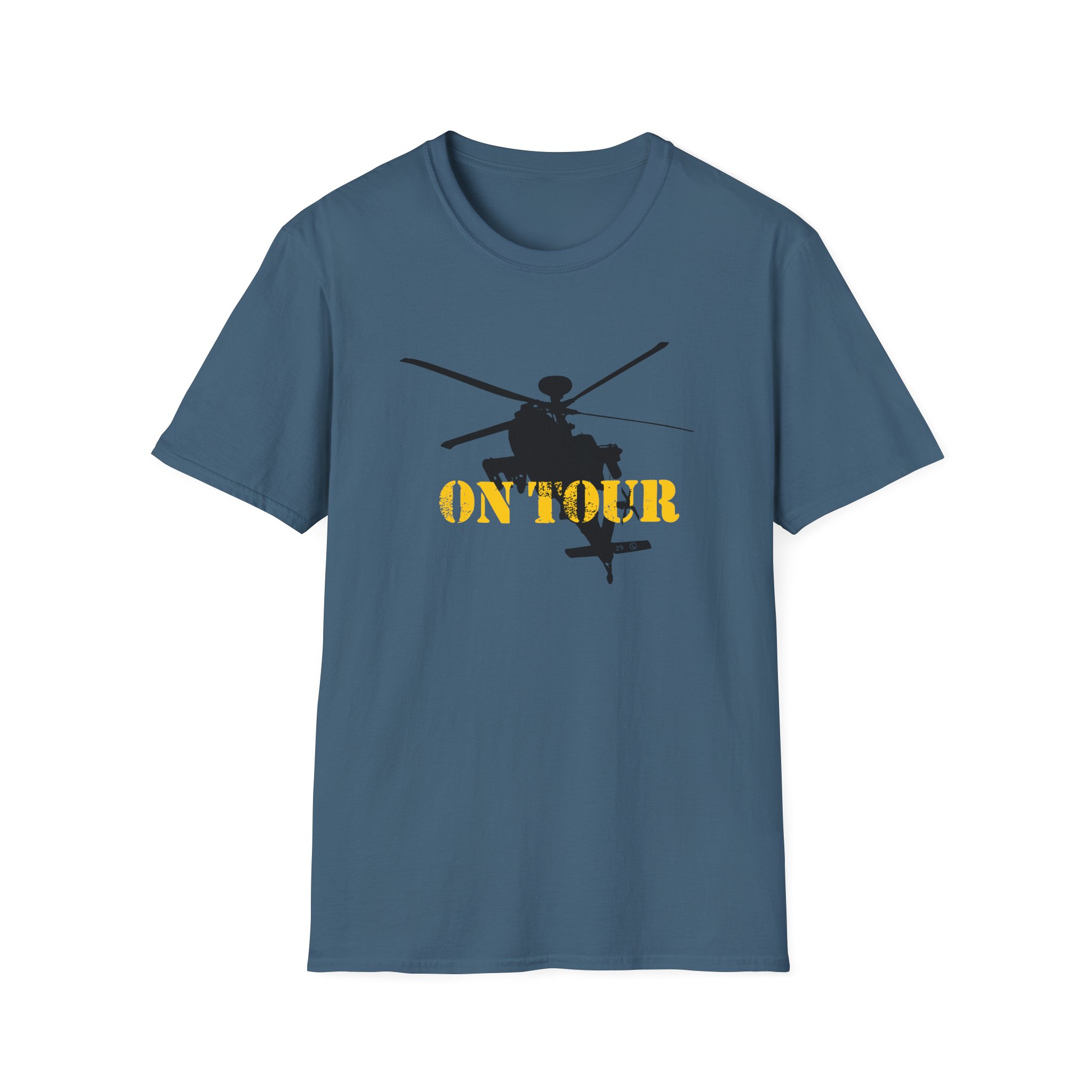 Toby Keith American Soldier Helicopter Unisex Softstyle T-Shirt