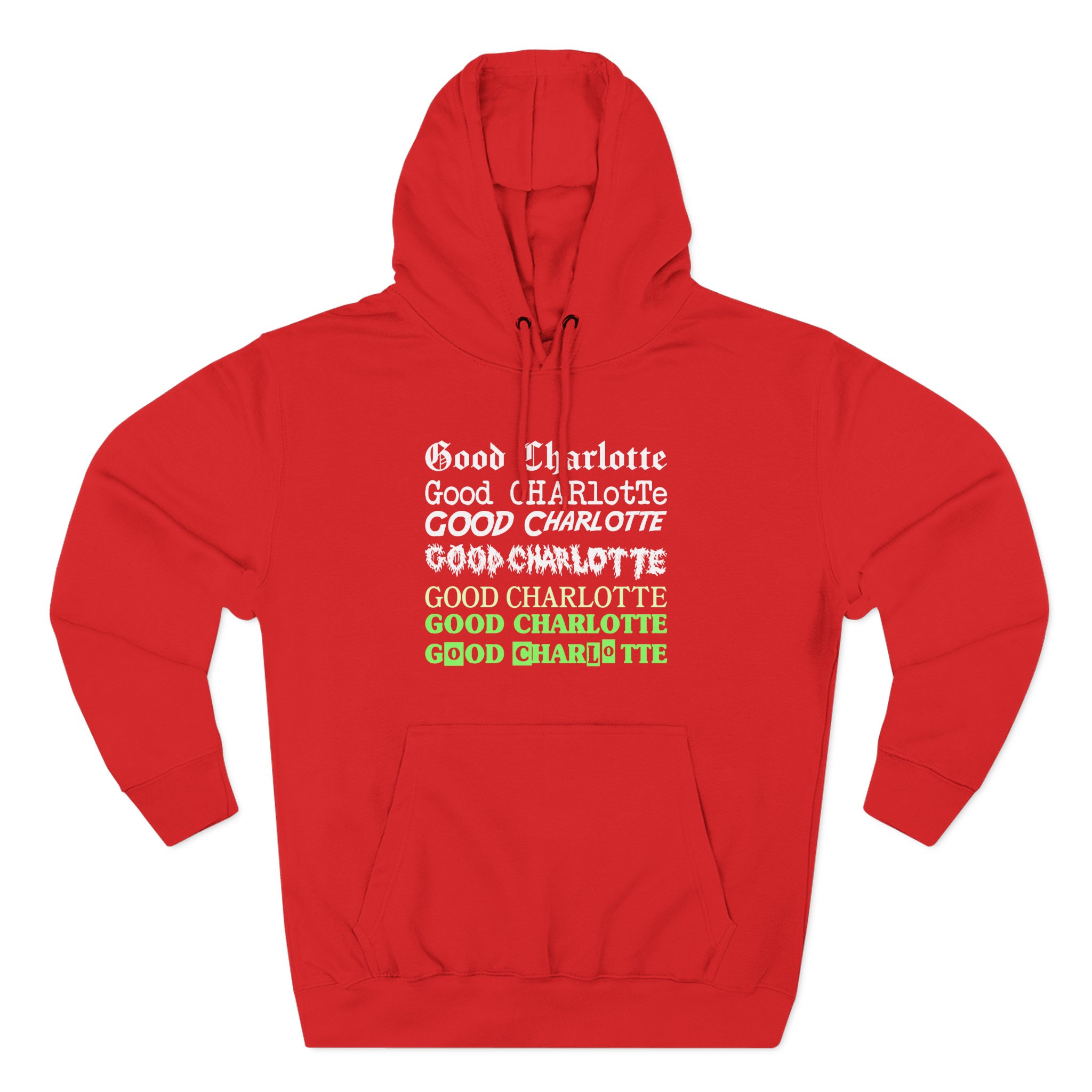 Good Charlotte Chinatown market Three-Panel Fleece Hoodie